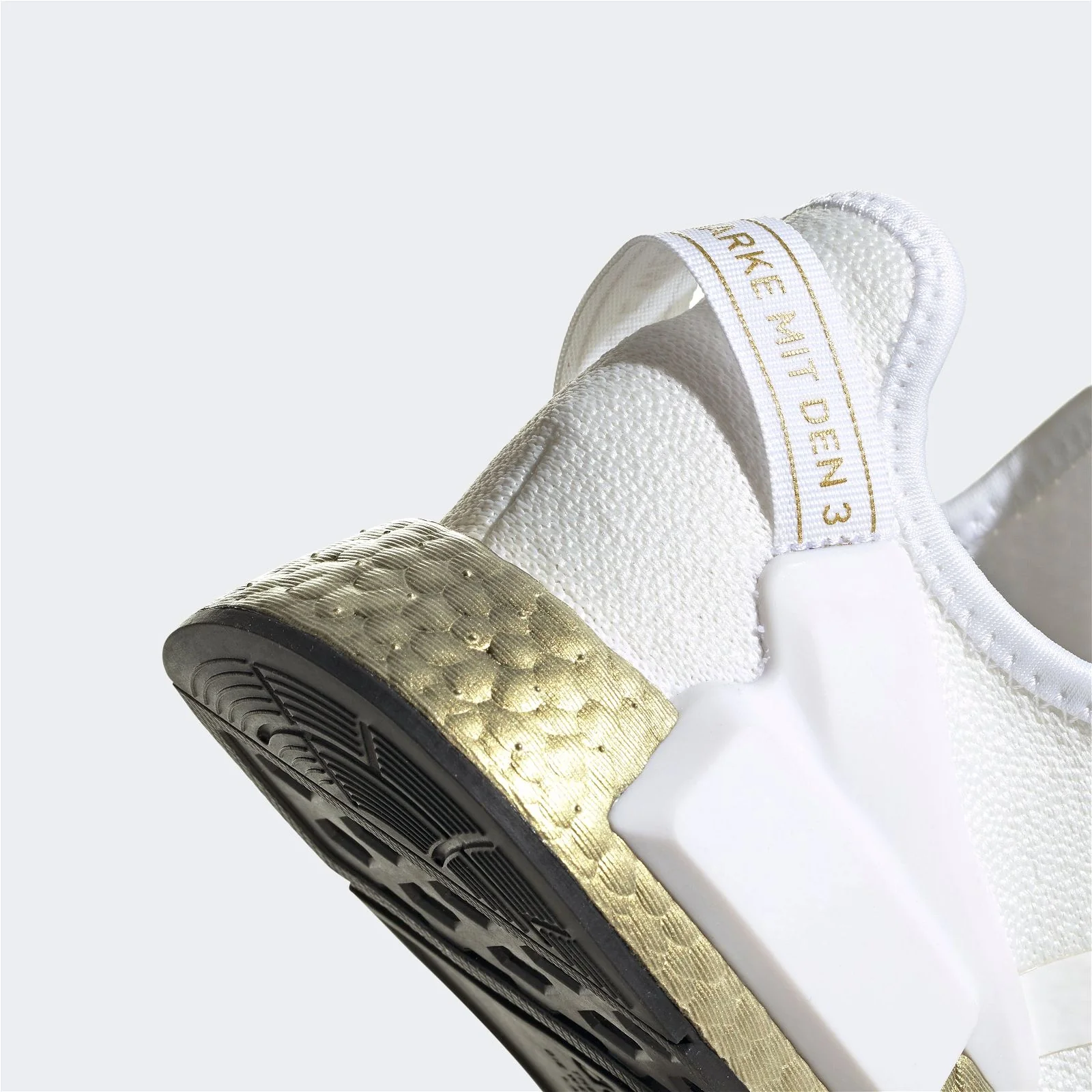 adidas Originals Womens NMD_R1 V2 Shoes - Cloud White / Gold - Image 5