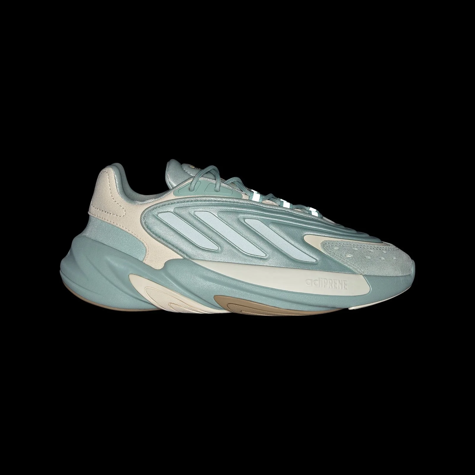 adidas Originals Womens Ozelia Shoes - Green Tint - Image 3