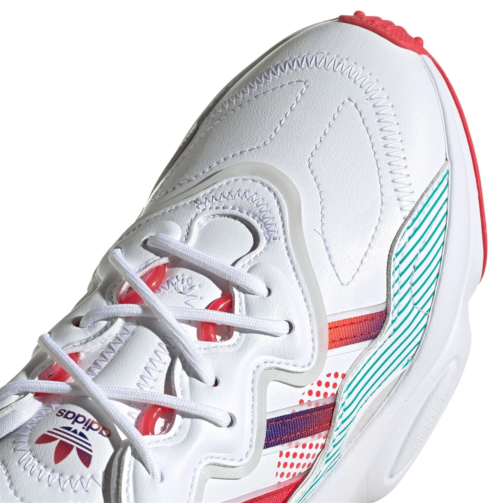 adidas Originals Womens Ozweego CNY Trainers - White - Image 4