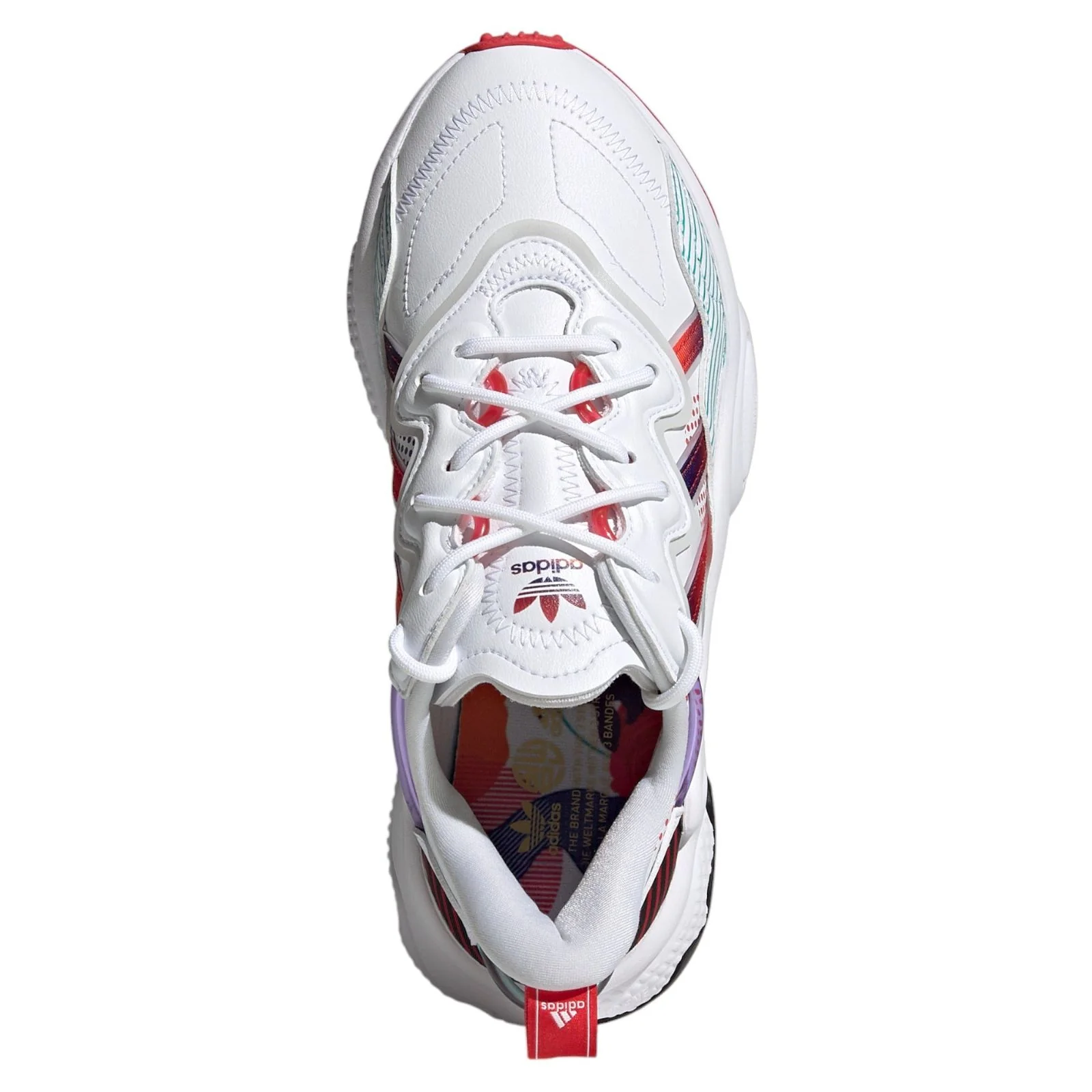 adidas Originals Womens Ozweego CNY Trainers - White - Image 7