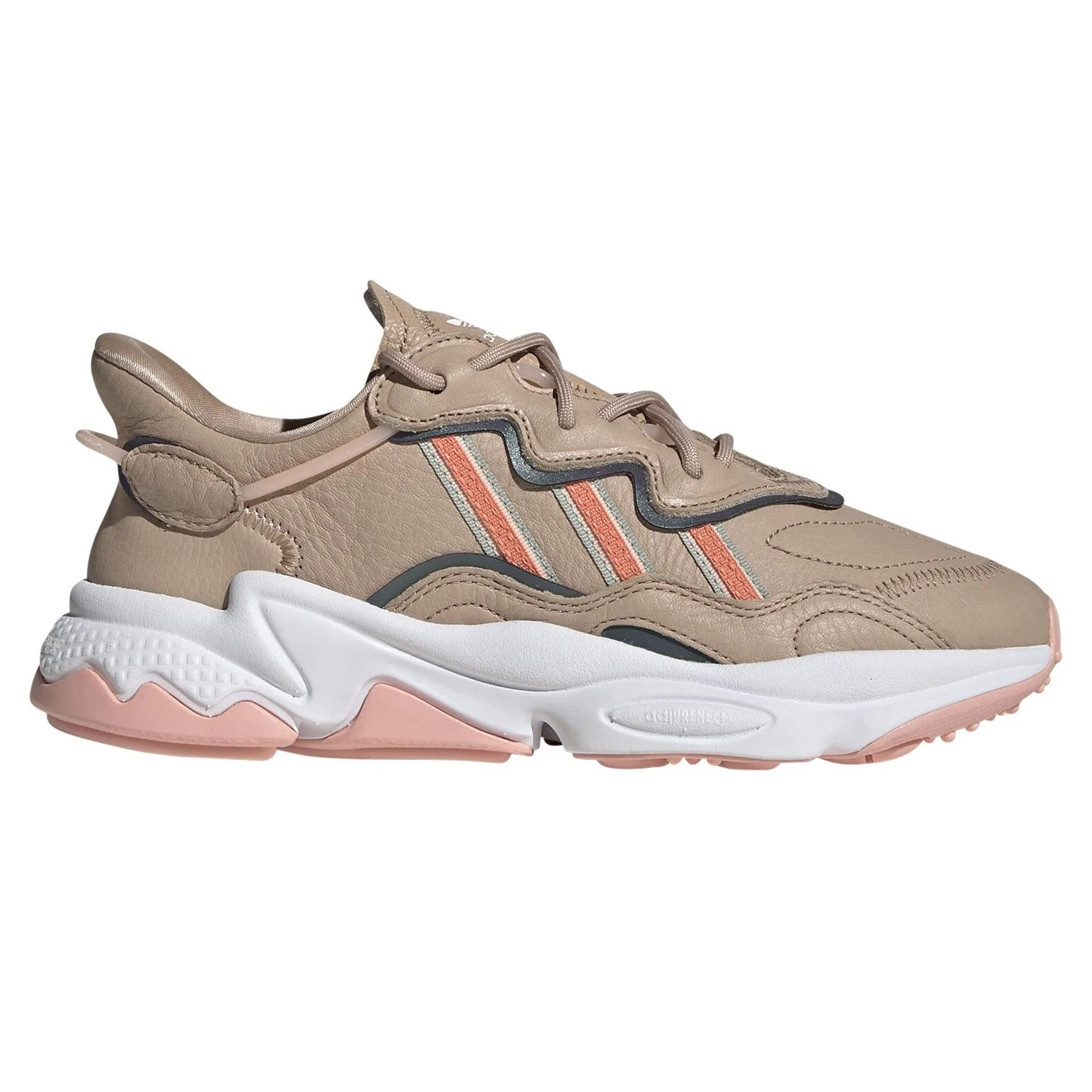 adidas Originals Womens Ozweego Shoes - Ash Pearl / Semi Coral