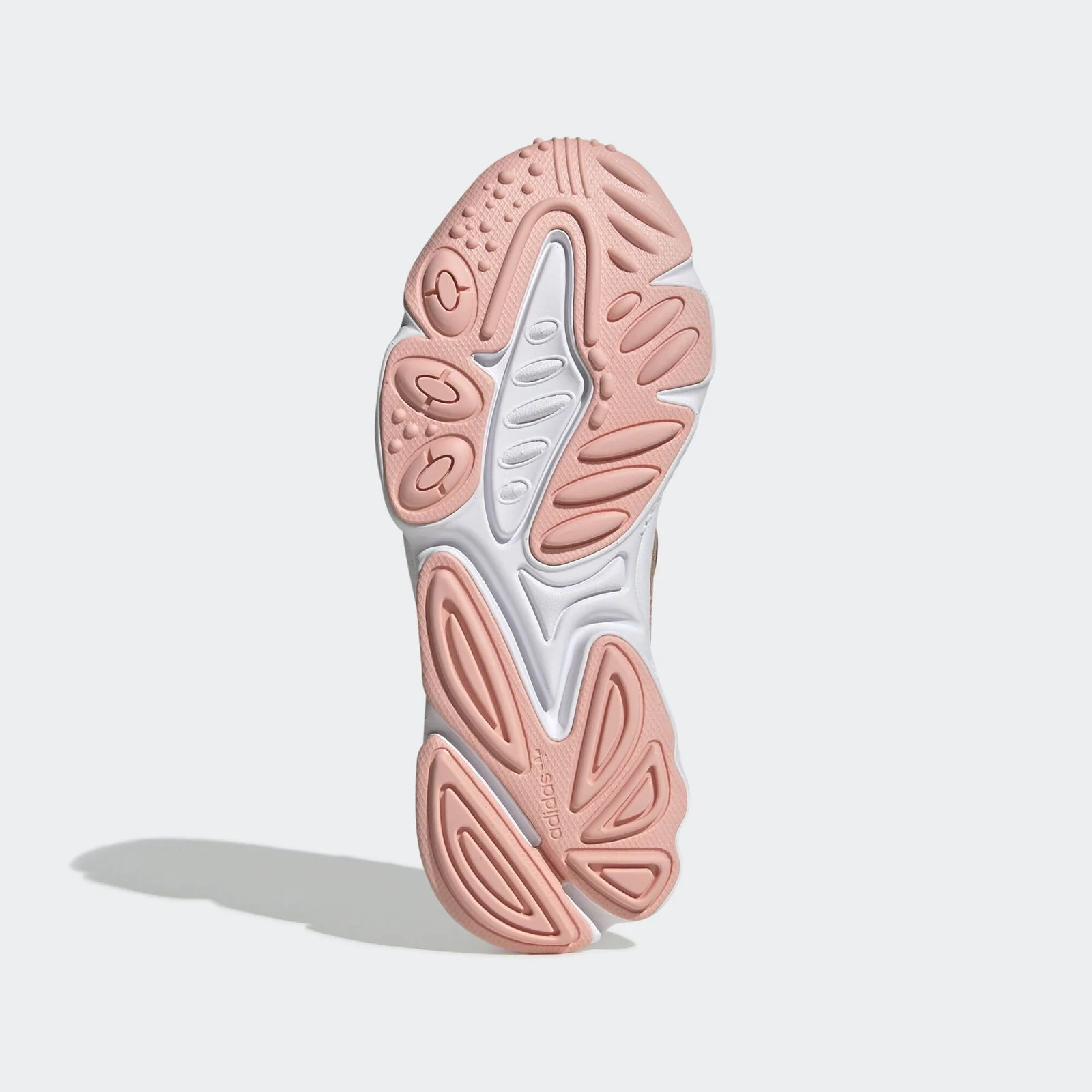 adidas Originals Womens Ozweego Shoes - Ash Pearl / Semi Coral - Image 5