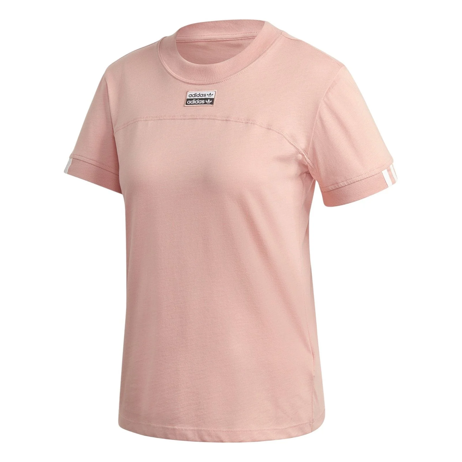 adidas Originals Womens R.Y.V. T-shirt - Trace Pink - Image 8