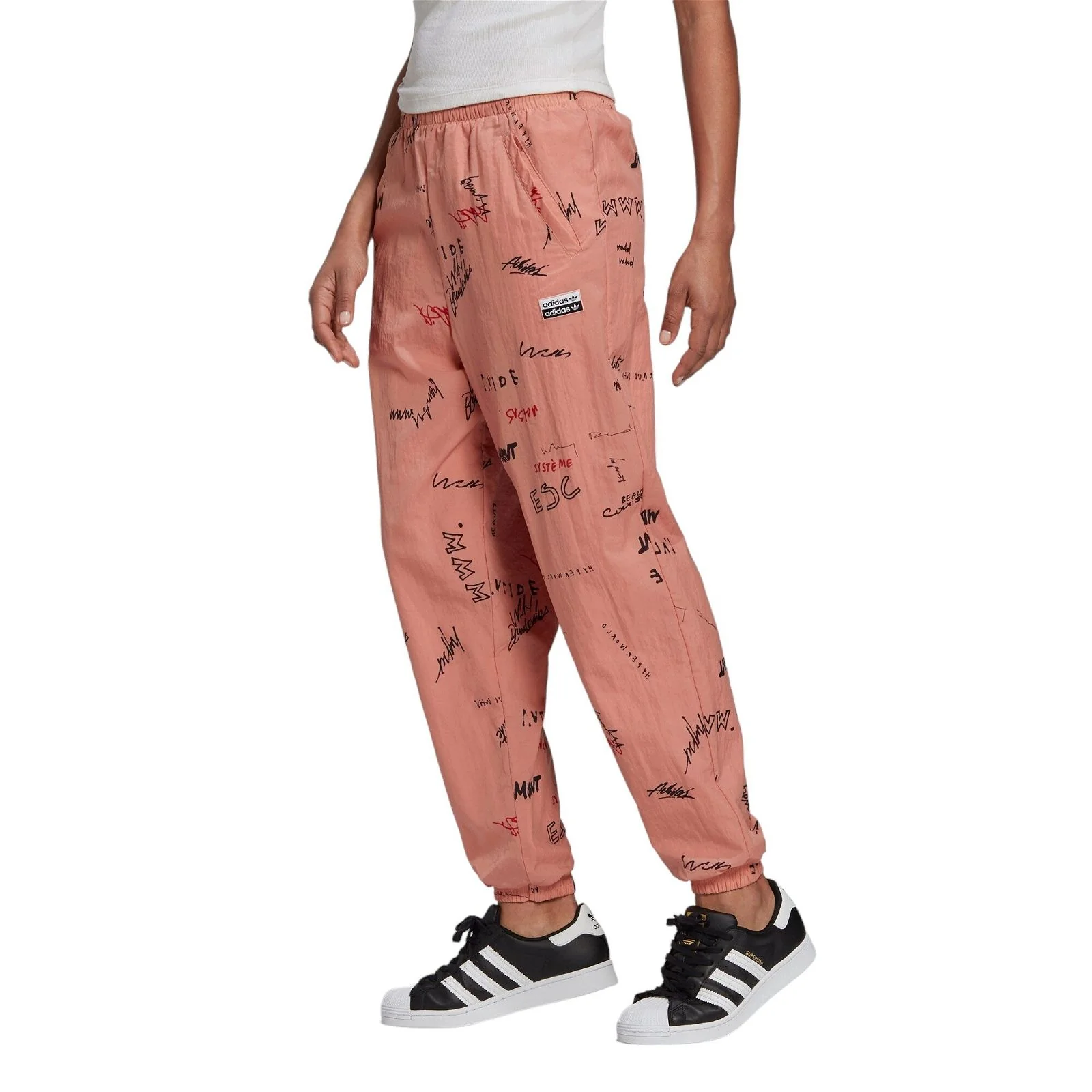 adidas Originals Women's R.Y.V. Track Pants - Trace Pink / Multicolor - Image 3
