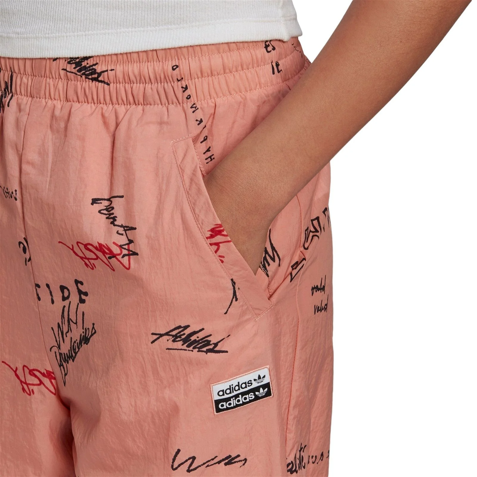 adidas Originals Women's R.Y.V. Track Pants - Trace Pink / Multicolor - Image 7