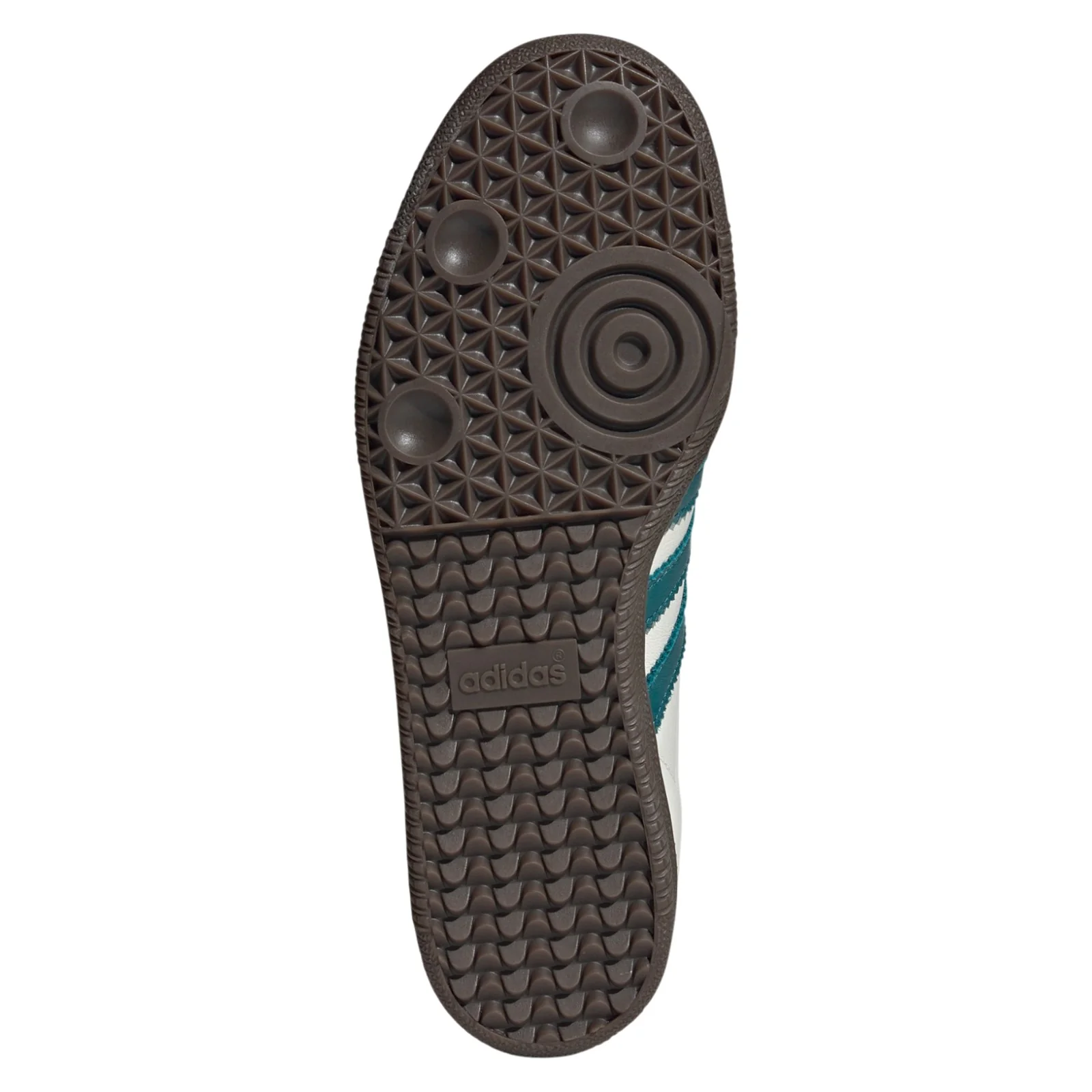 adidas Originals Women's Samba OG Shoes - Cloud White / Legacy Teal - Image 7