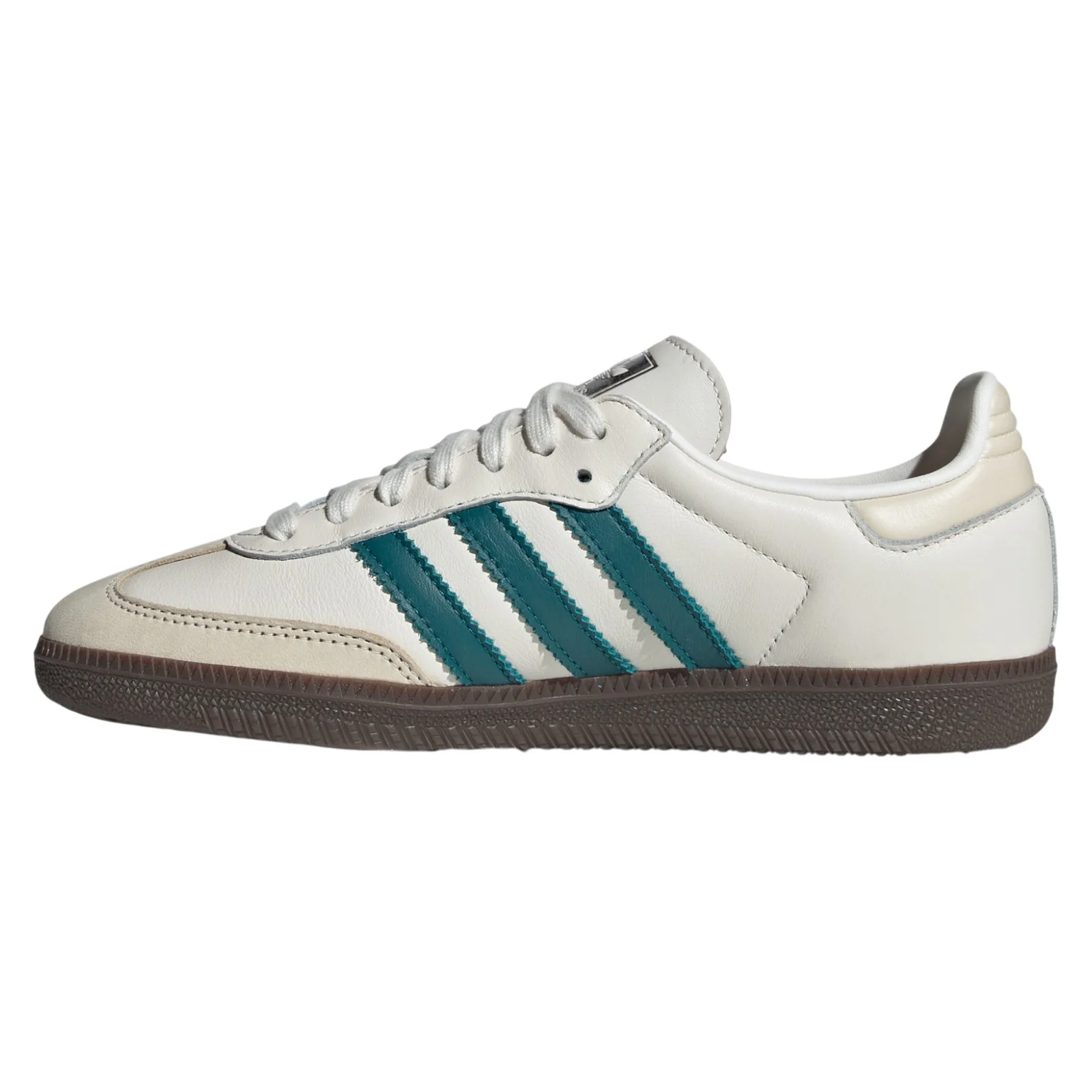 adidas Originals Women's Samba OG Shoes - Cloud White / Legacy Teal - Image 8