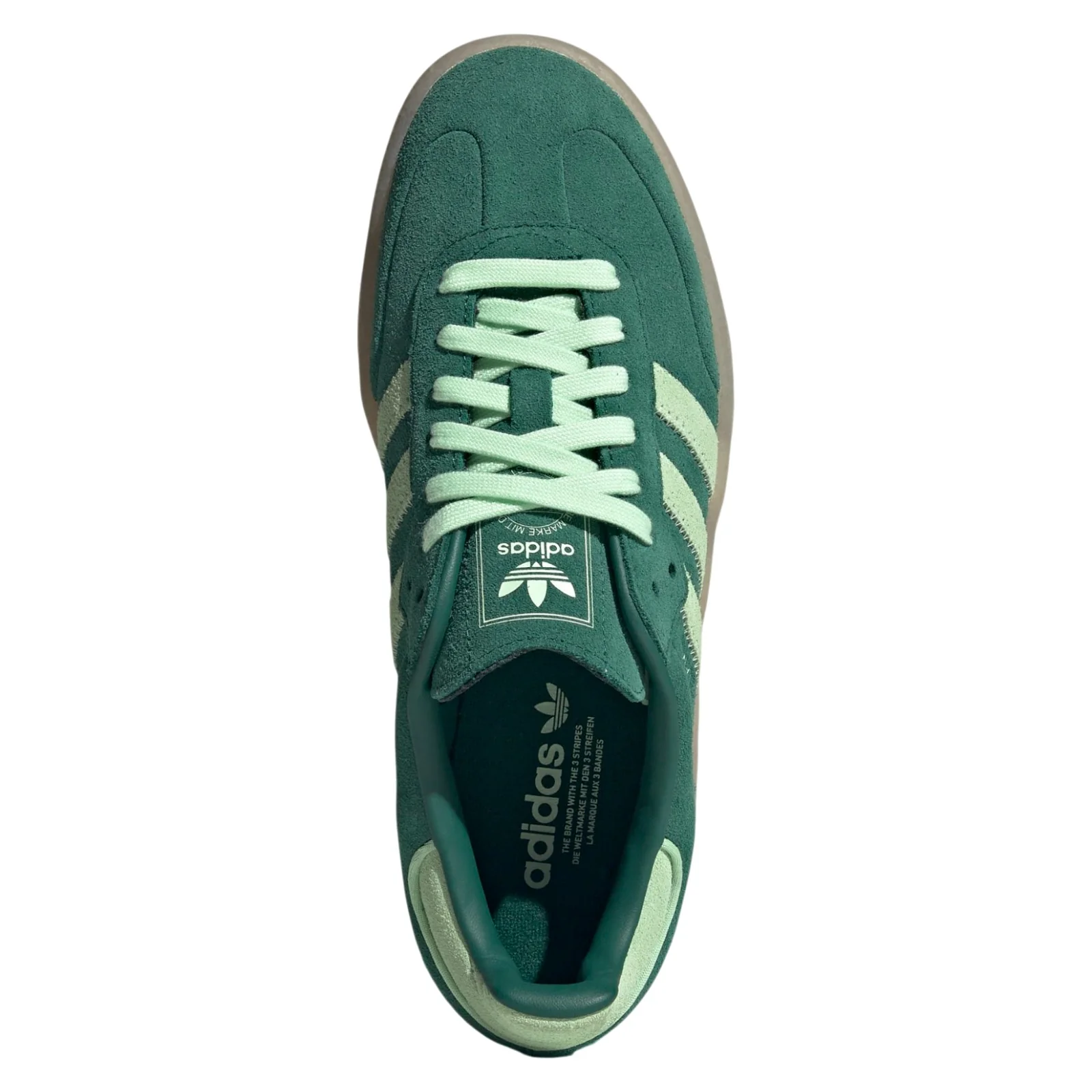 adidas Originals Womens Sambae Shoes - Green - Image 6