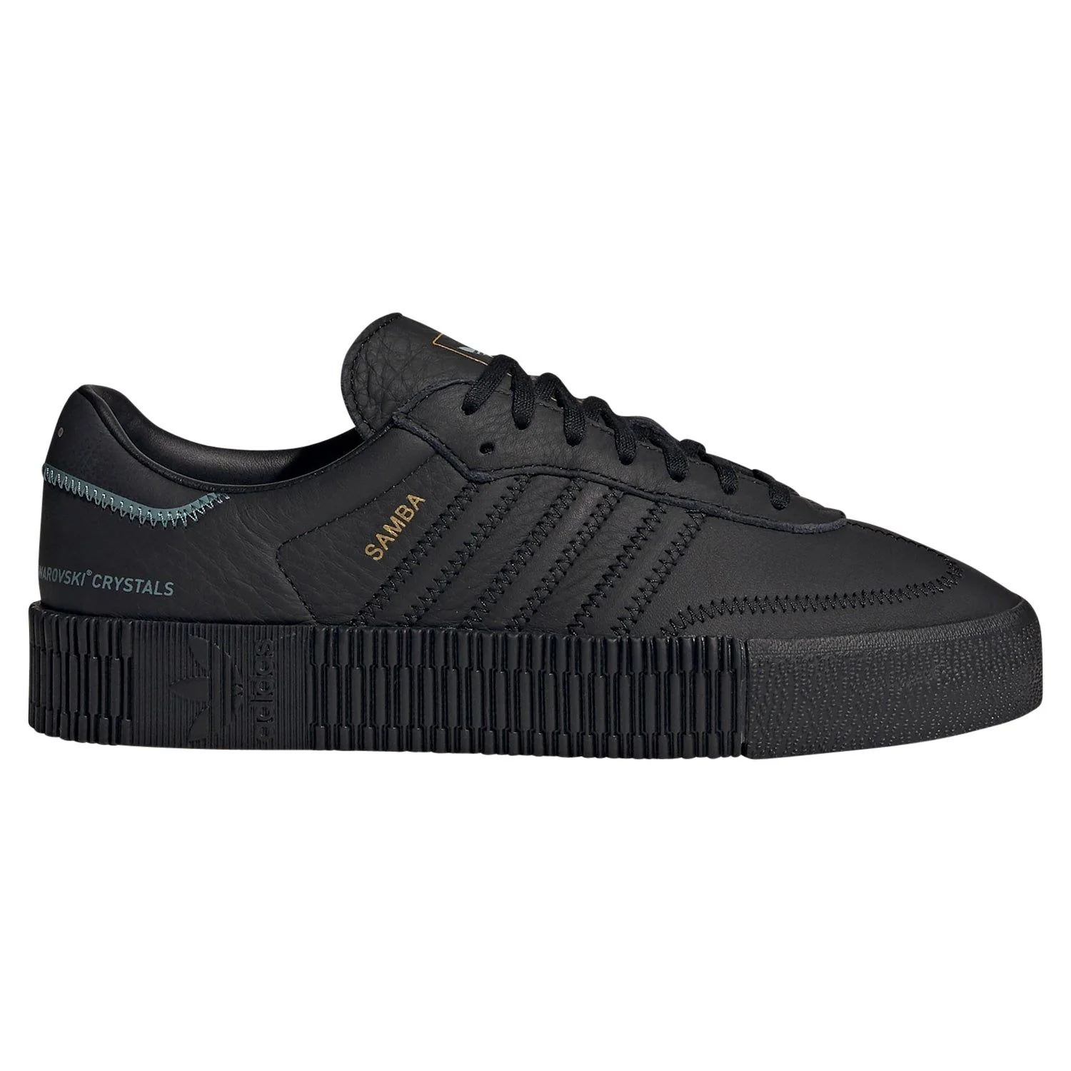 adidas Originals Womens Sambarose Swarovski Shoes - Core Black