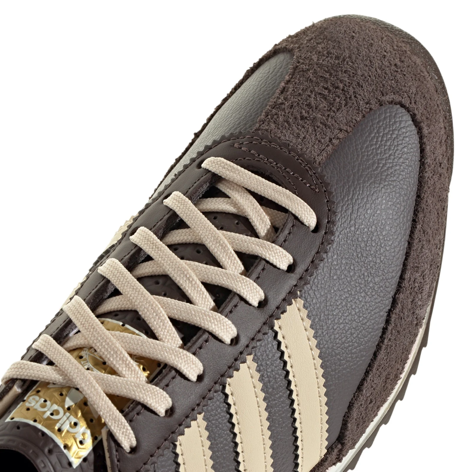 adidas Originals Womens SL 72 OG Shoes - Brown / Crystal Sand - Image 4