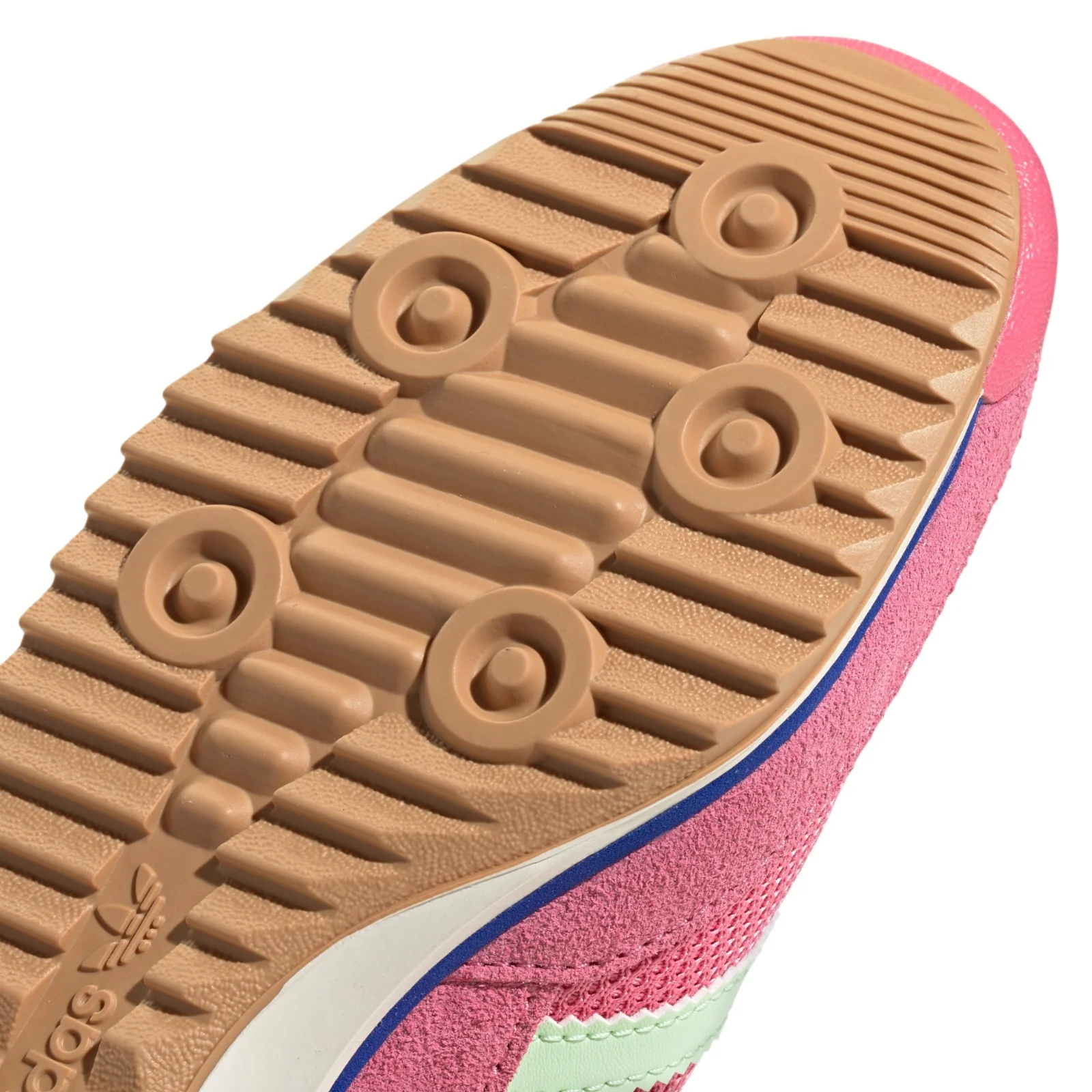 adidas Originals Womens SL 72 OG Shoes - Pink Fusion / Semi Green - Image 5