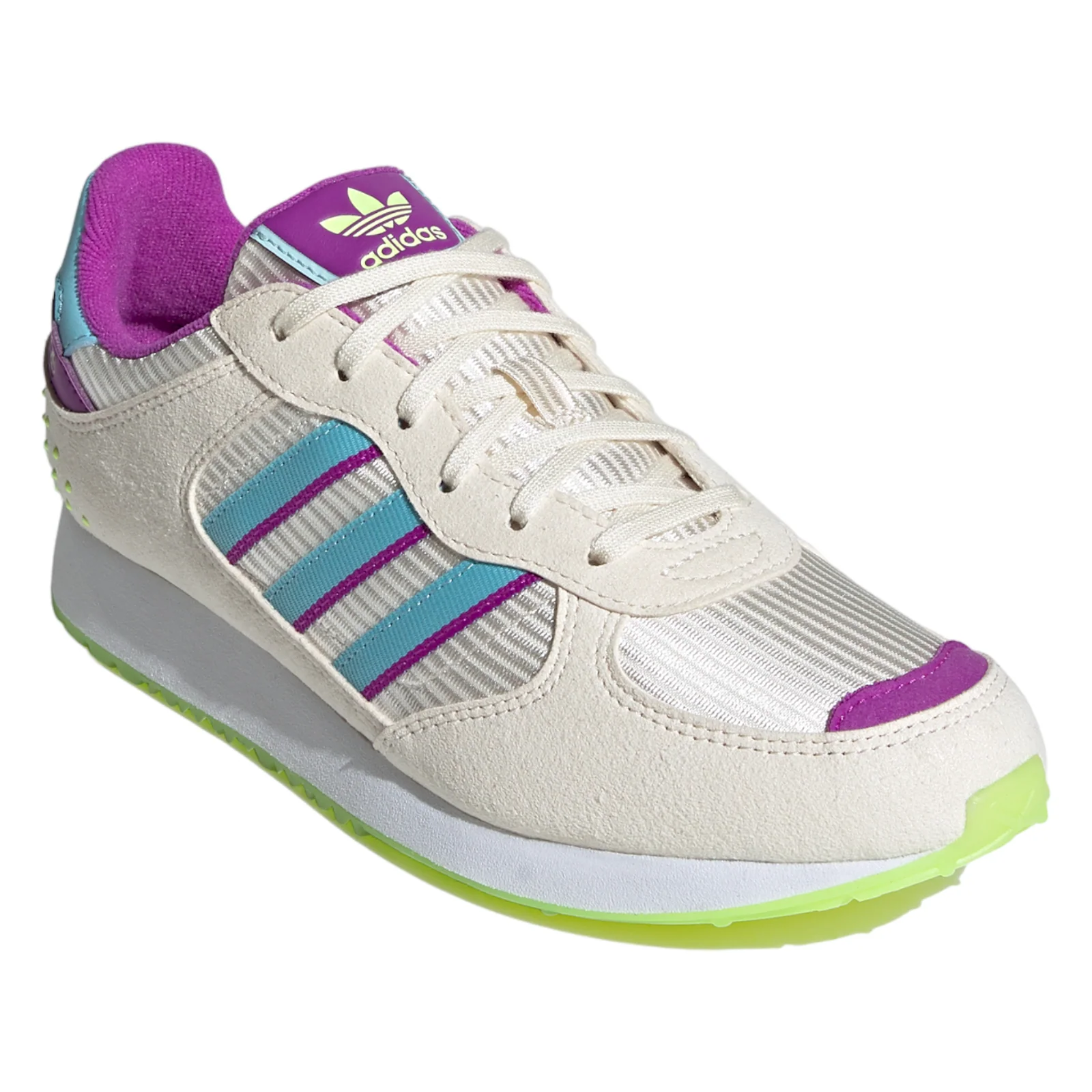 adidas Originals Womens Special 21 Trainers - Chalk White / Hi Res Yellow - Image 2