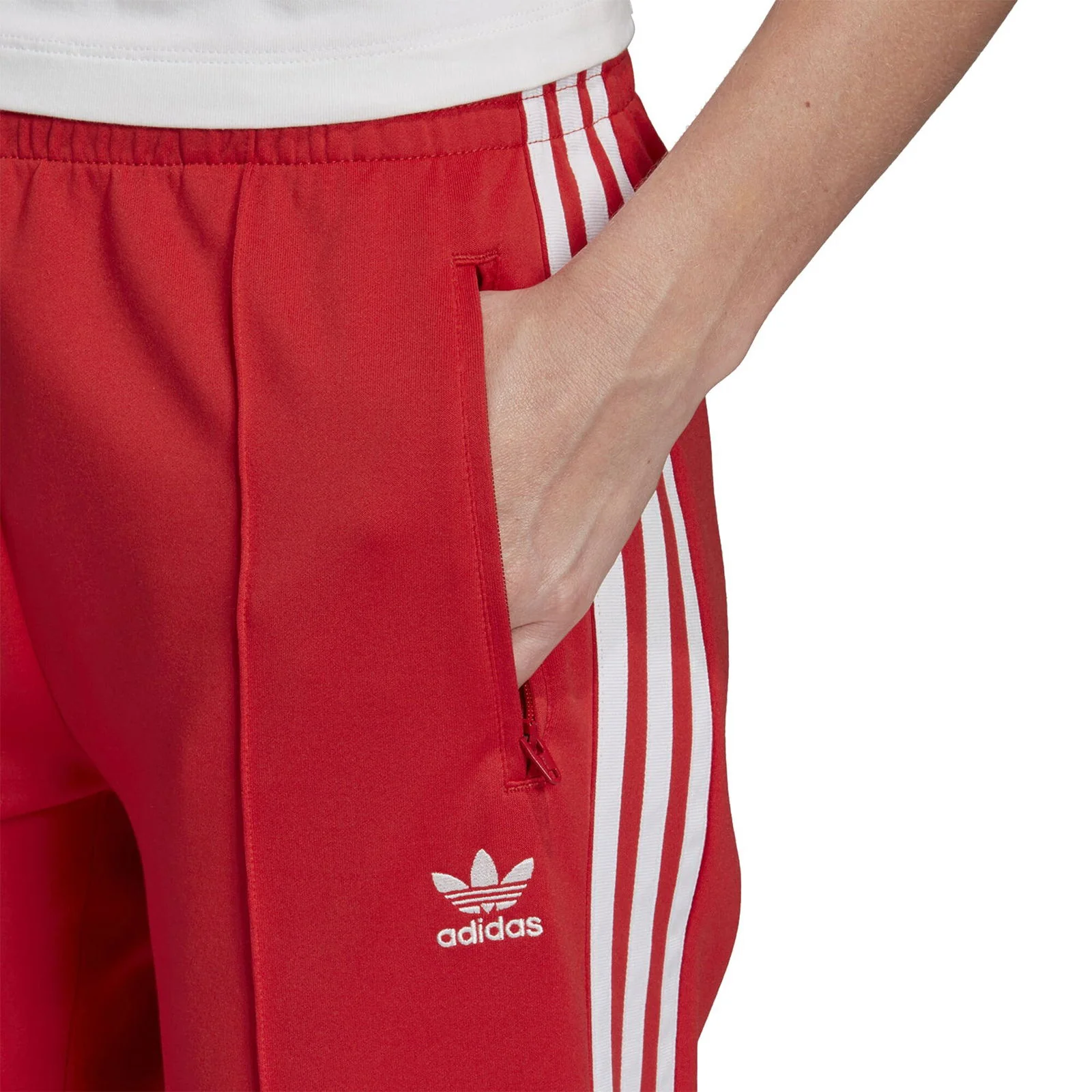 adidas Originals Women's SST Superstar Track Pant - Red - Image 4
