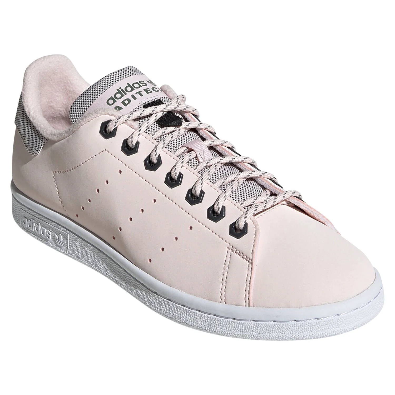 adidas Originals Womens Stan Smith Shoes - Halo Pink - Image 2