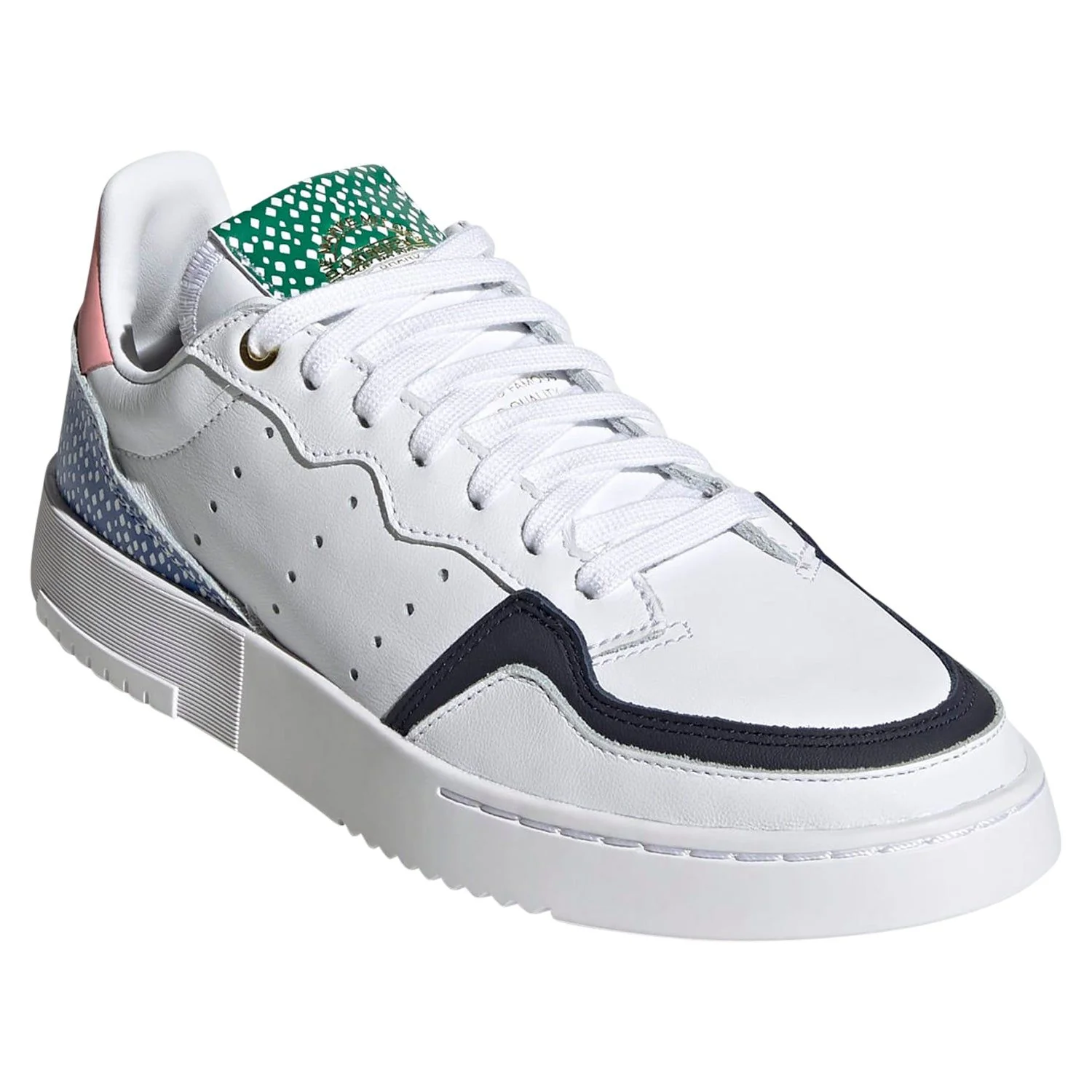 adidas Originals Womens Supercourt x Her Studio London Shoes - Diamond Print - Image 2