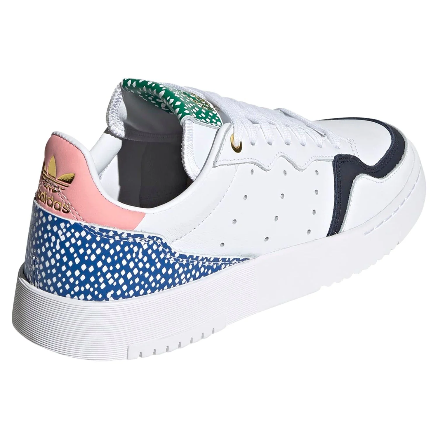 adidas Originals Womens Supercourt x Her Studio London Shoes - Diamond Print - Image 3