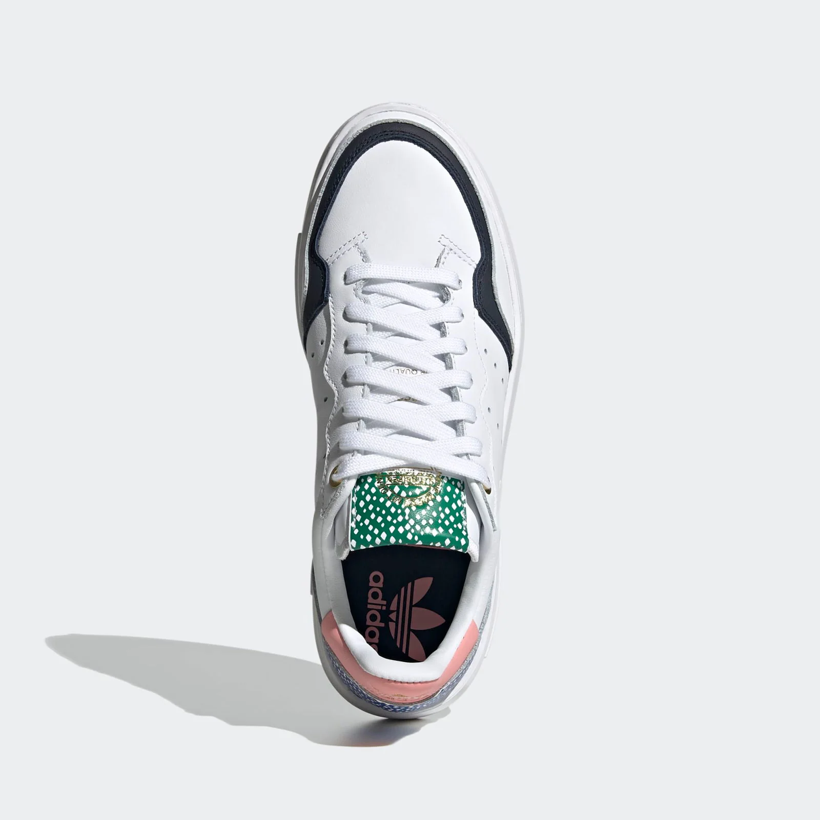 adidas Originals Womens Supercourt x Her Studio London Shoes - Diamond Print - Image 6