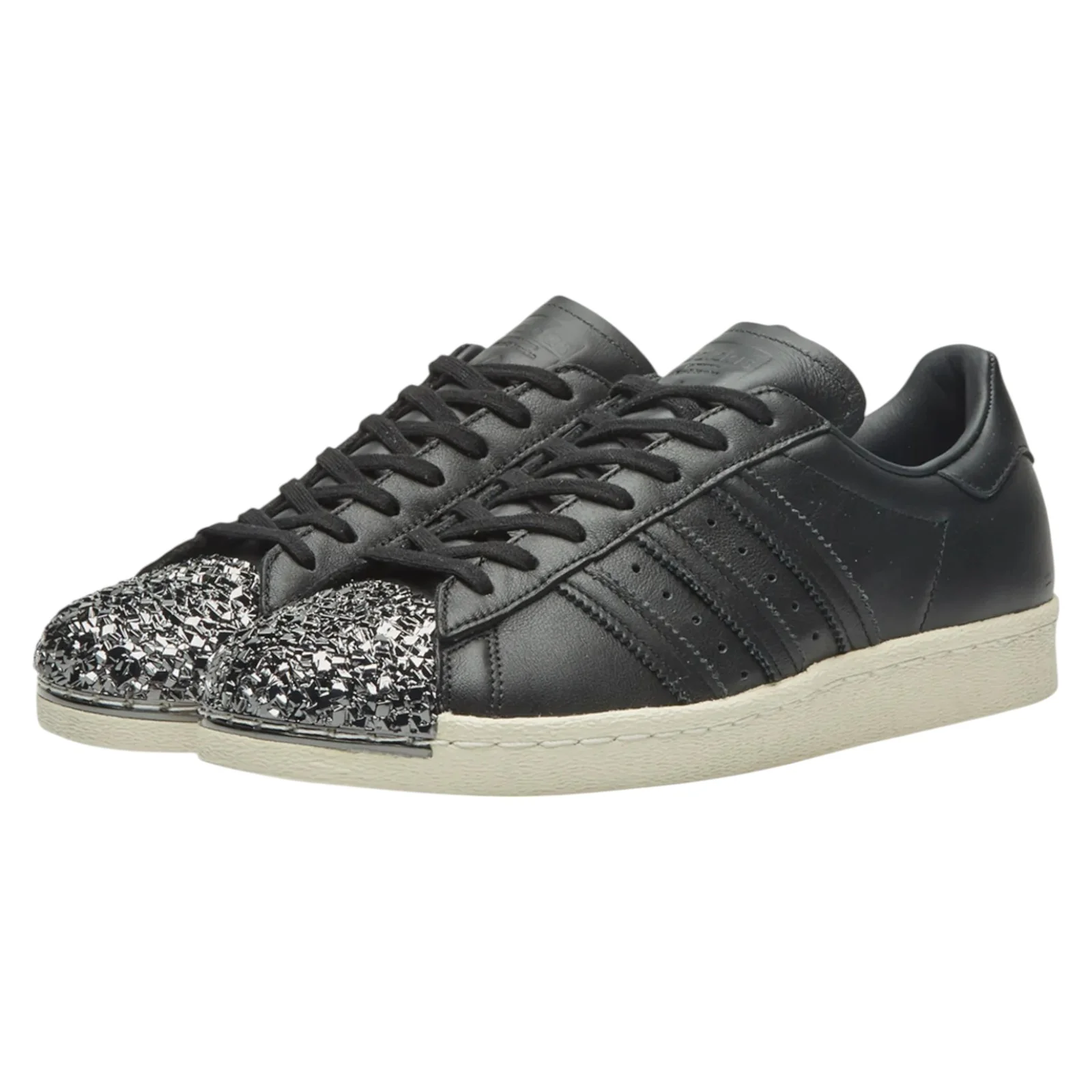 adidas Originals Women's Superstar 3D Metal Toe Shoes - Black - Image 2
