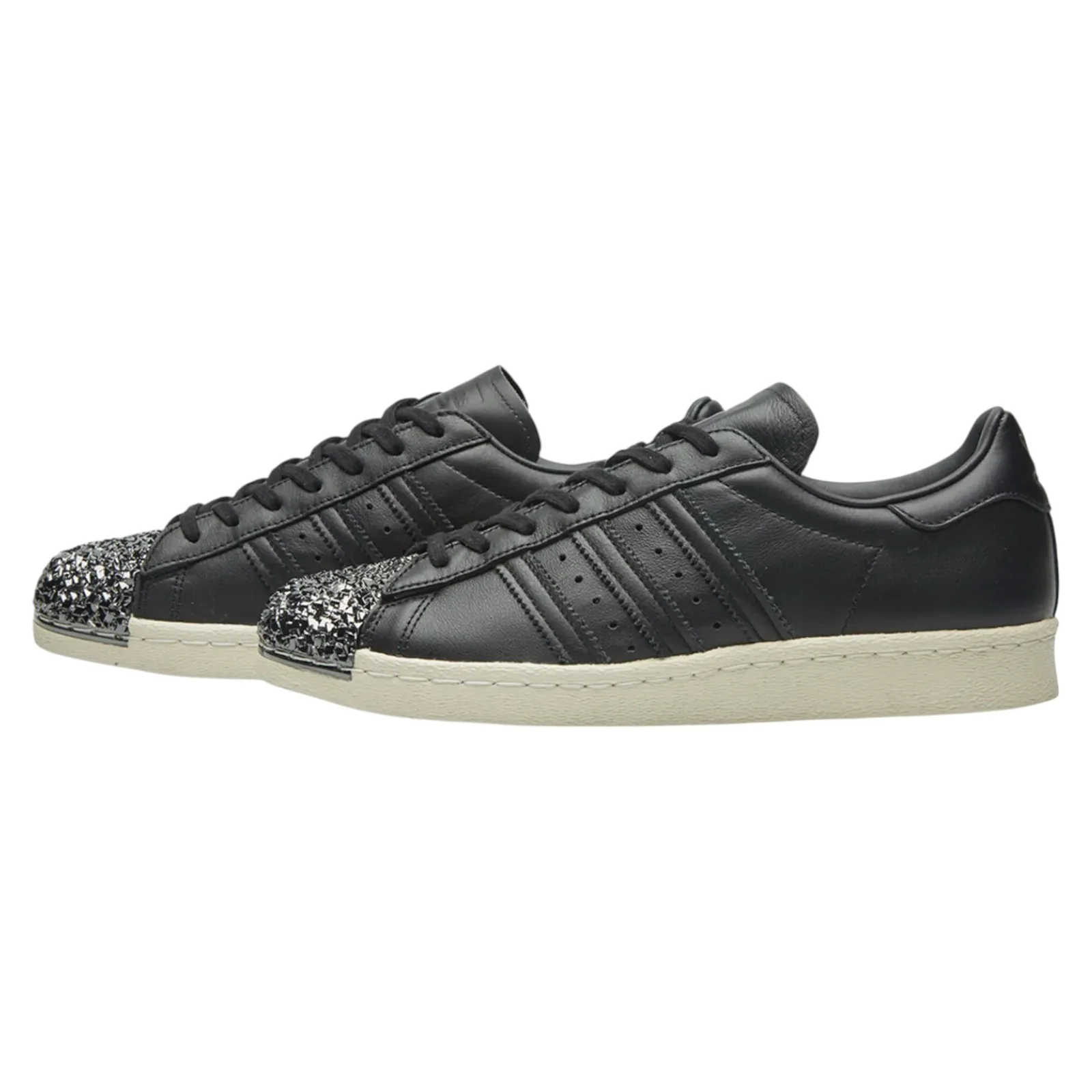 adidas Originals Women's Superstar 3D Metal Toe Shoes - Black - Image 7