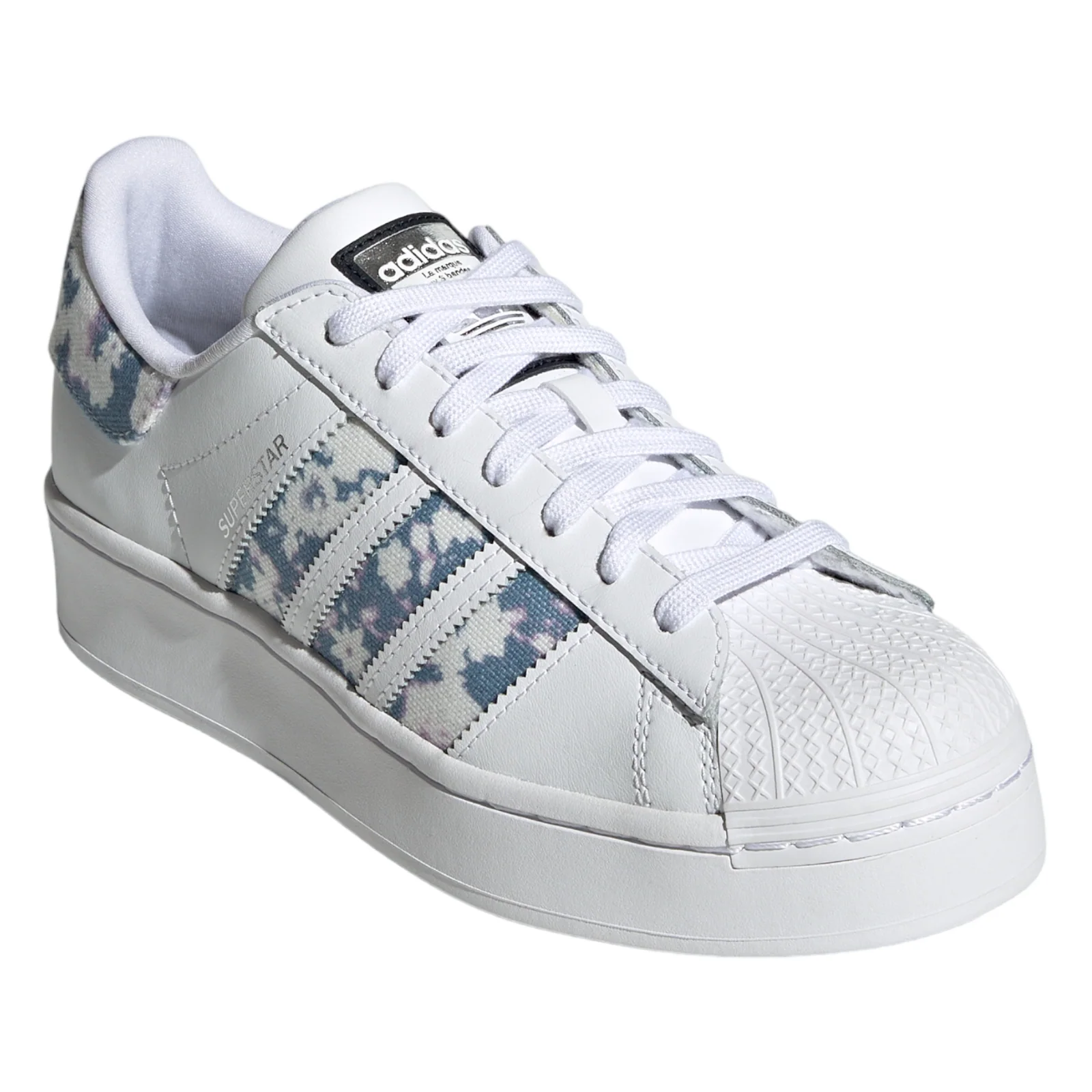 adidas. Originals Womens Superstar Bold - White / Ambient Sky - Image 2