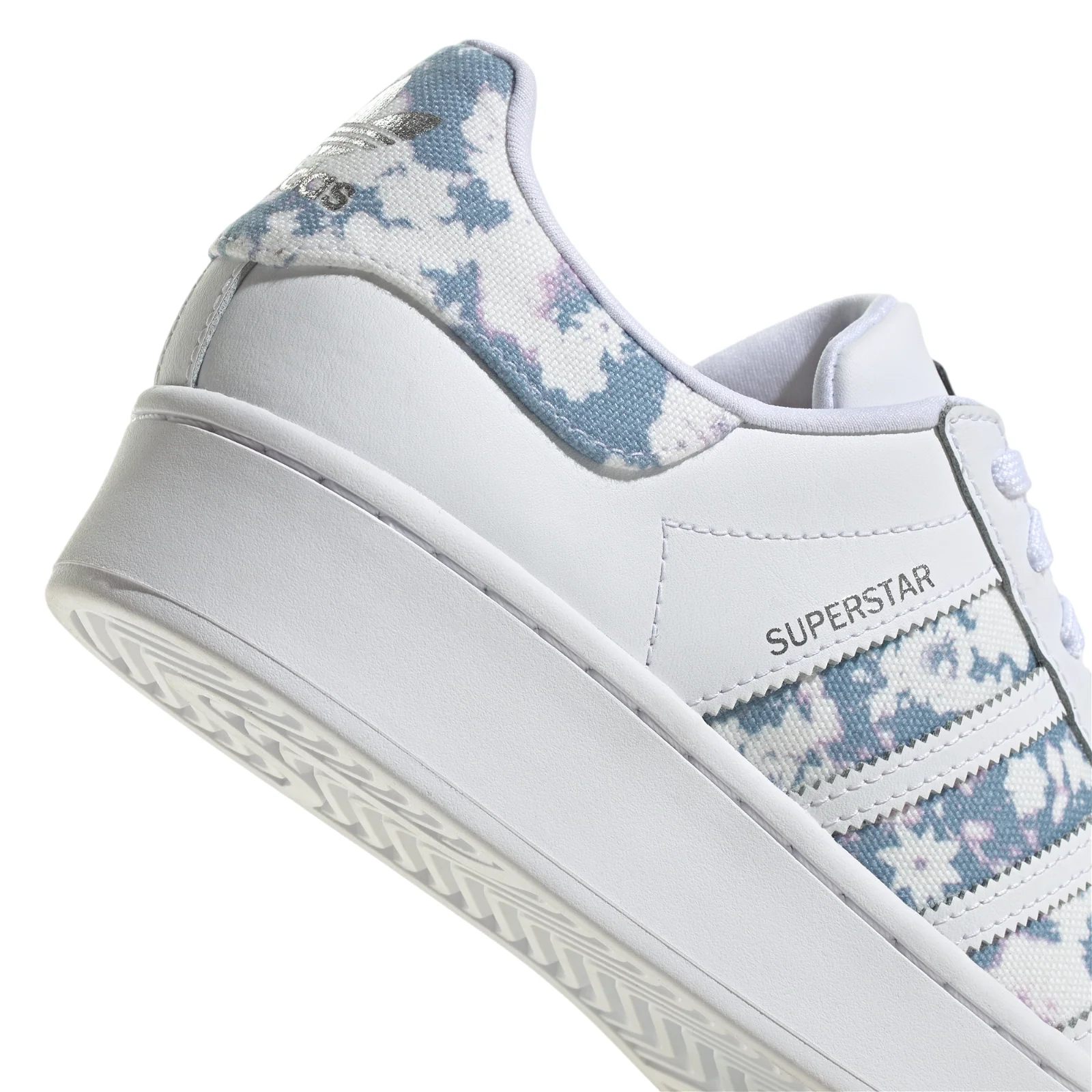 adidas. Originals Womens Superstar Bold - White / Ambient Sky - Image 4