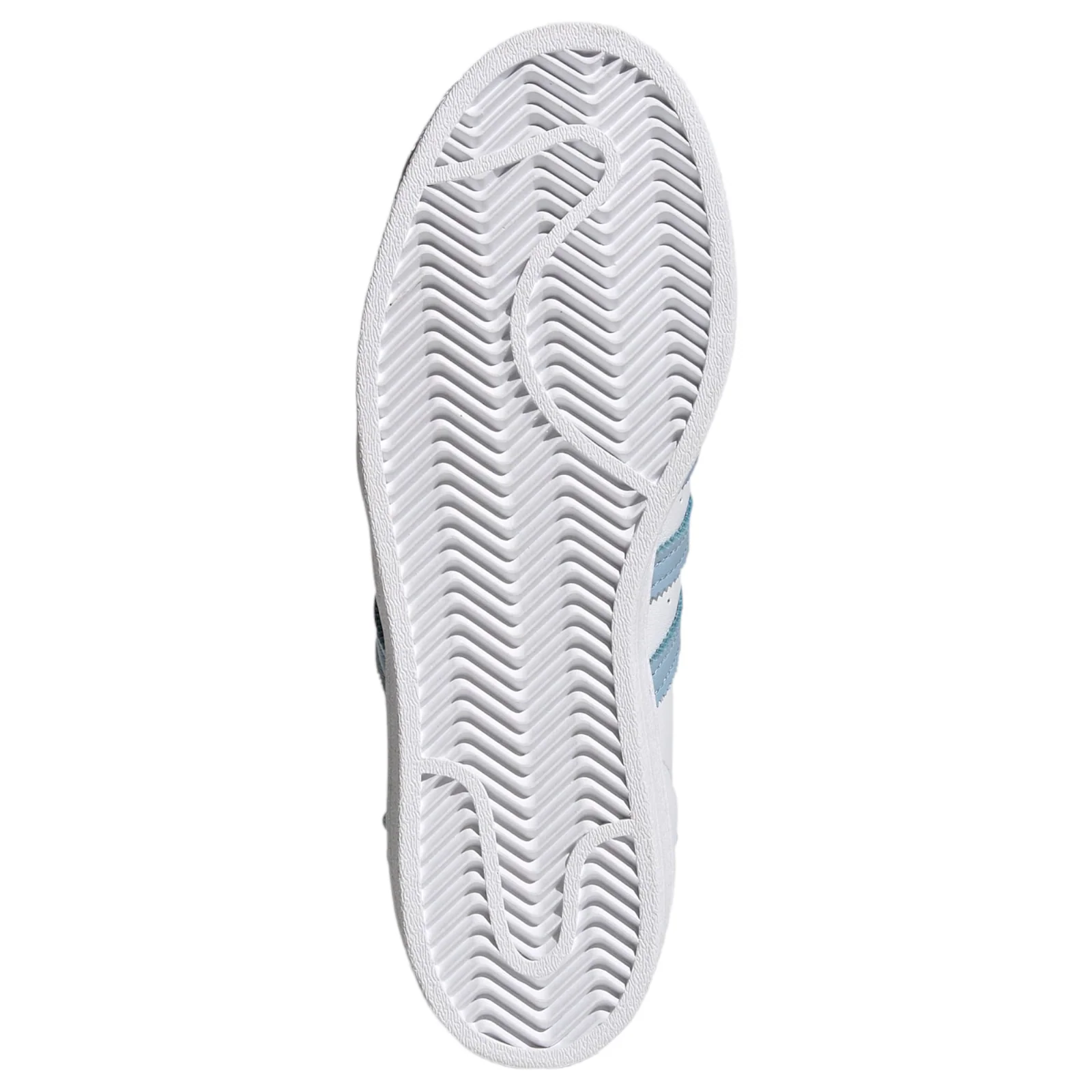 adidas Originals Womens Superstar Knotted Rope Shoes - White Clear Sky - Image 6