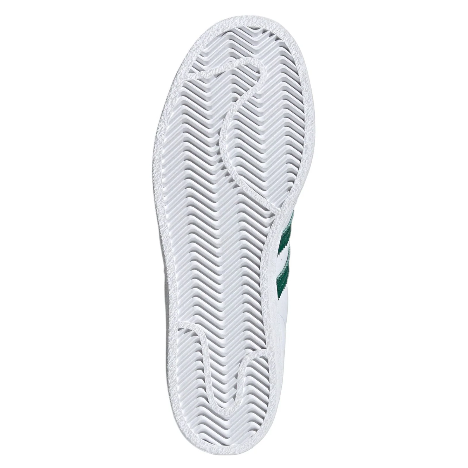 adidas Originals Womens Superstar Shoes - Cloud White Green - Image 5