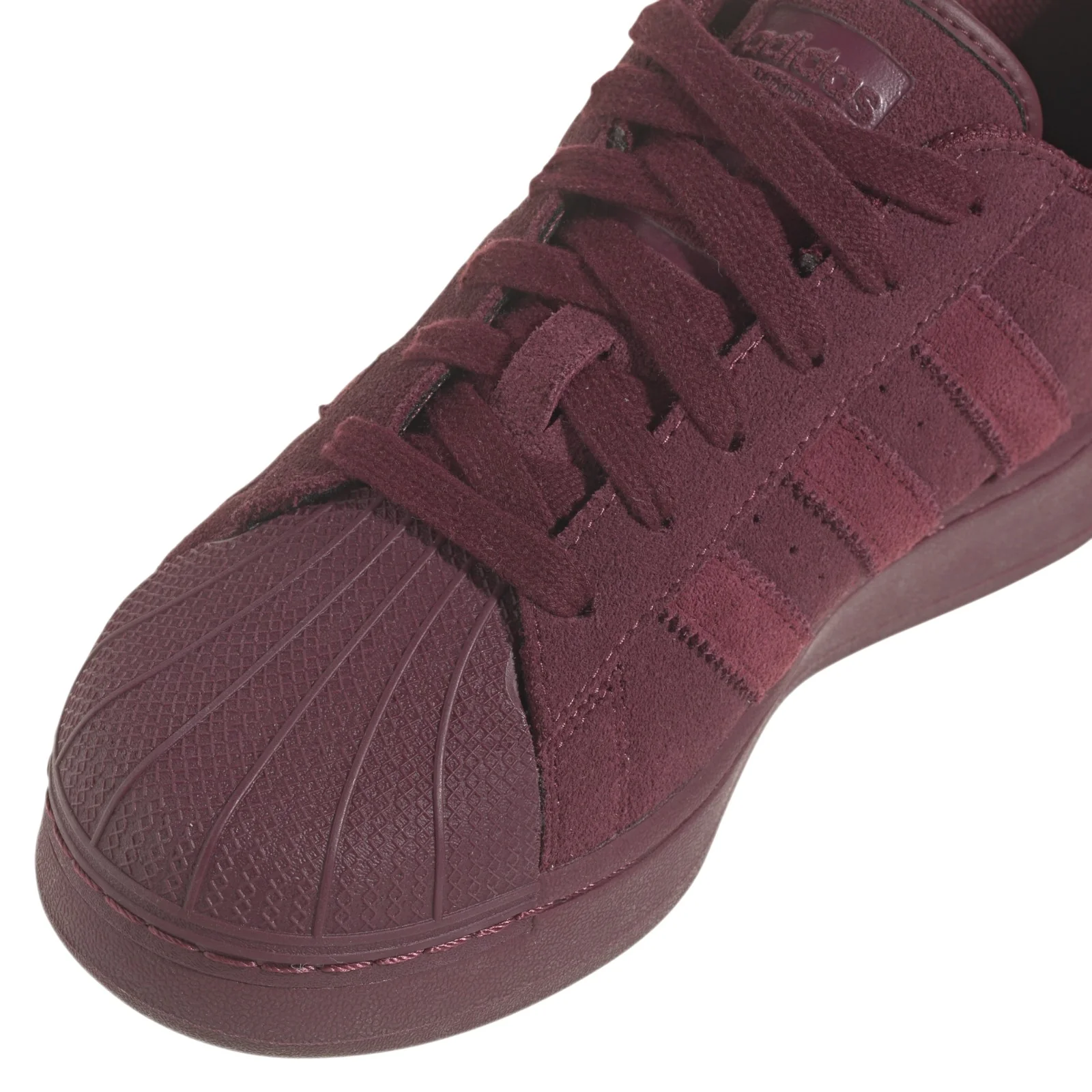 adidas Originals Womens Superstar XLG Shoes - Maroon - Image 9