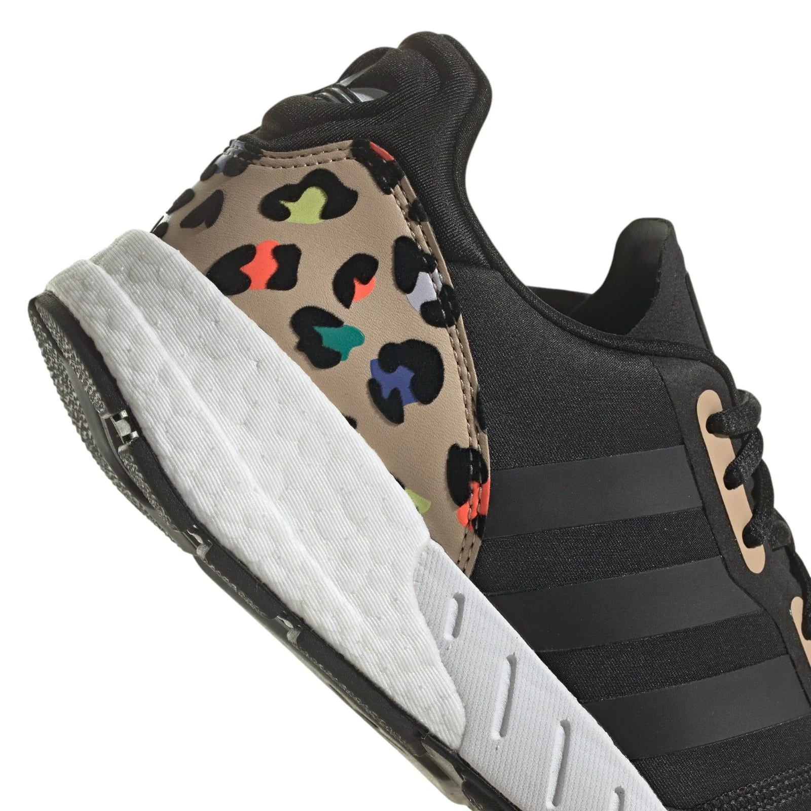 adidas Originals Womens ZX 1K Boost Animal Print Trainers - Black - Image 6