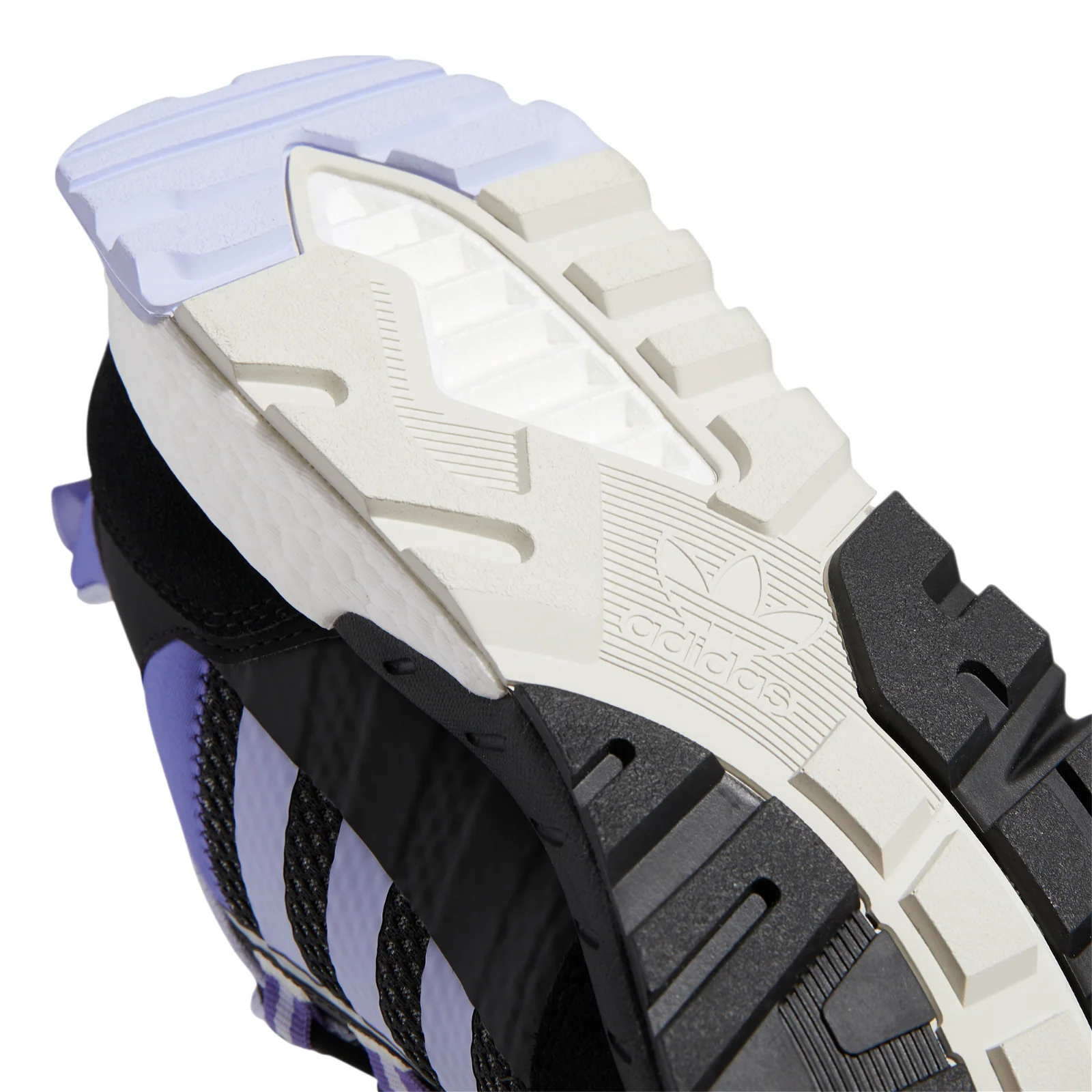 adidas Originals Womens ZX 1K Boost Trainers - Black / Violet Tone - Image 5