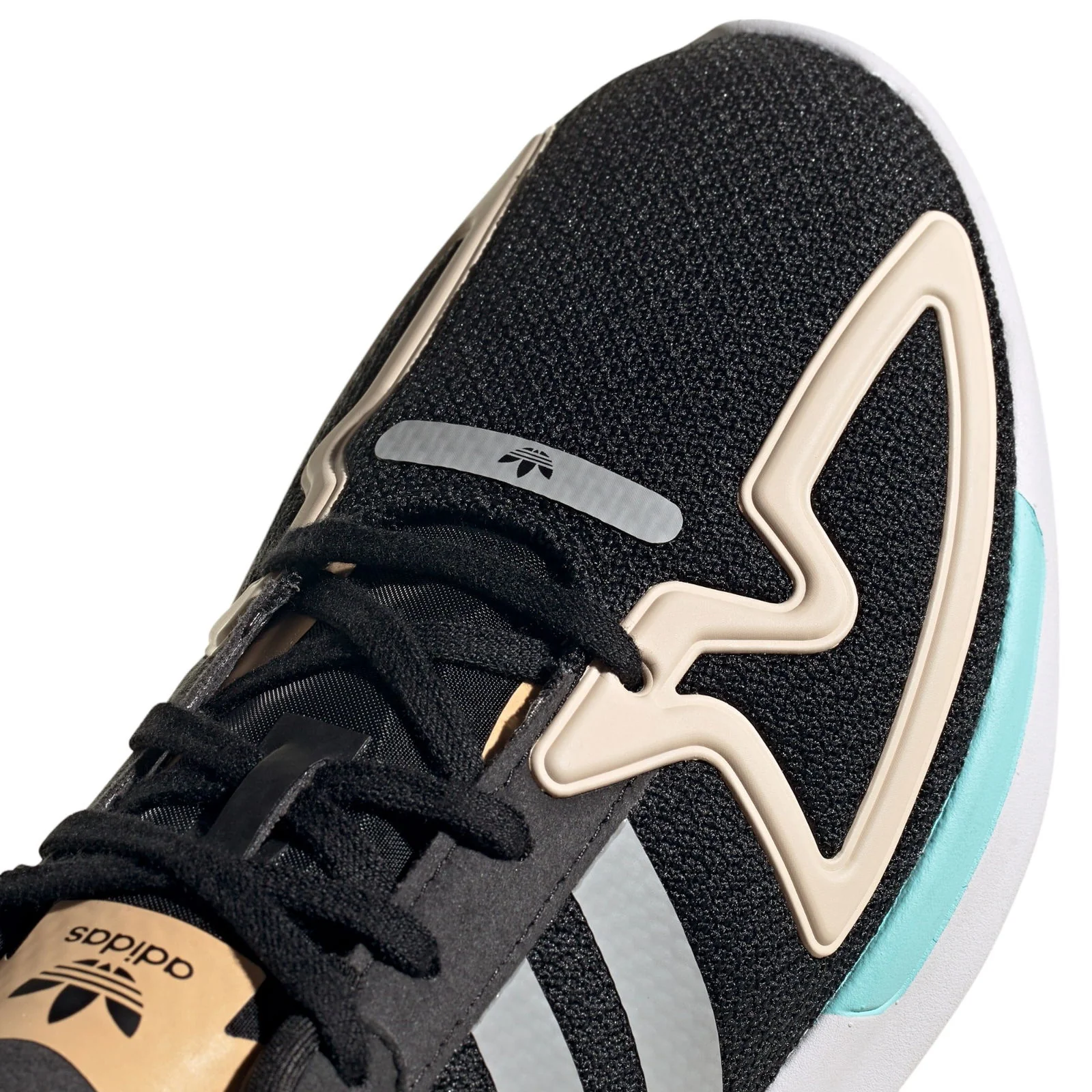 adidas Originals Womens ZX 2K Flux Trainers - Black - Image 4