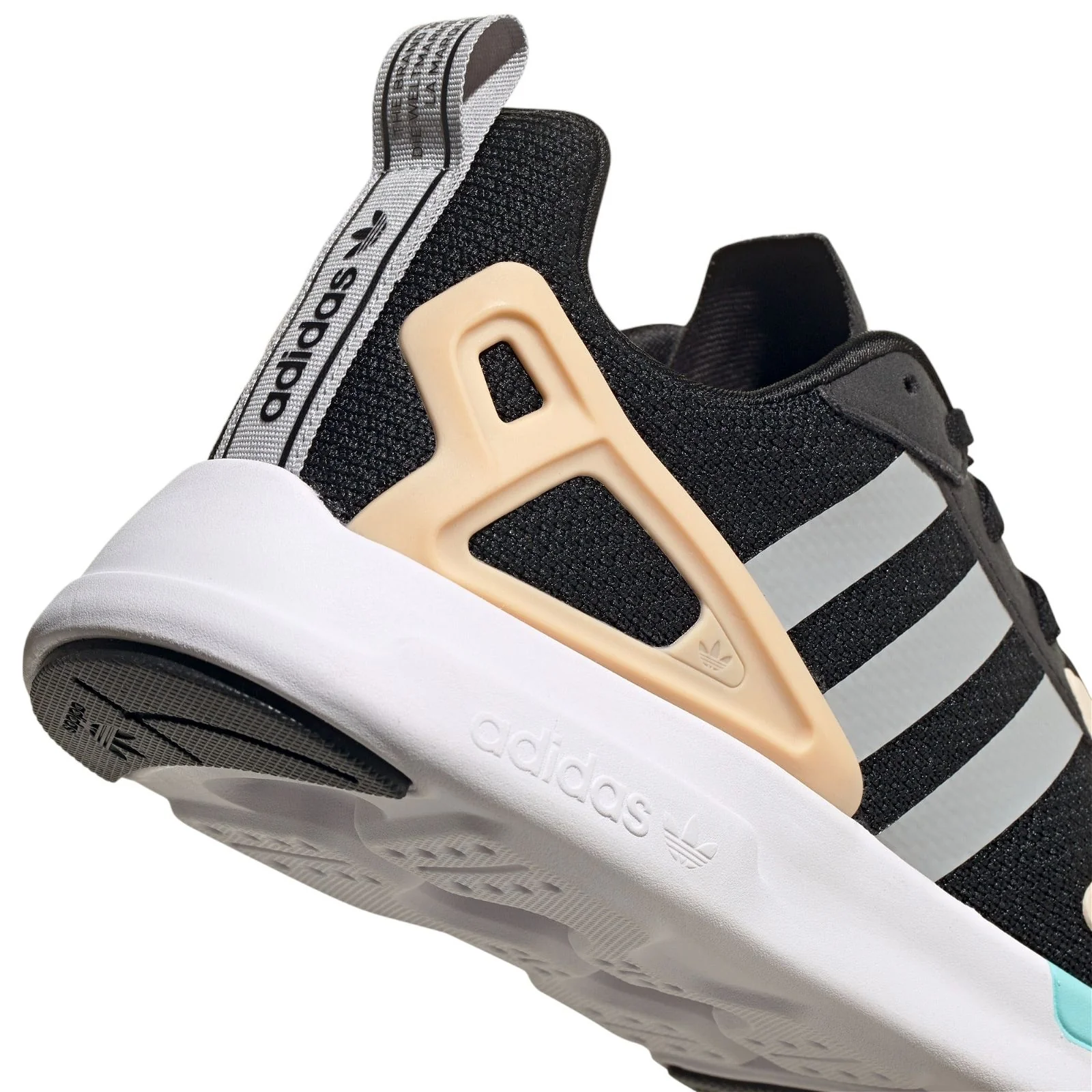 adidas Originals Womens ZX 2K Flux Trainers - Black - Image 5