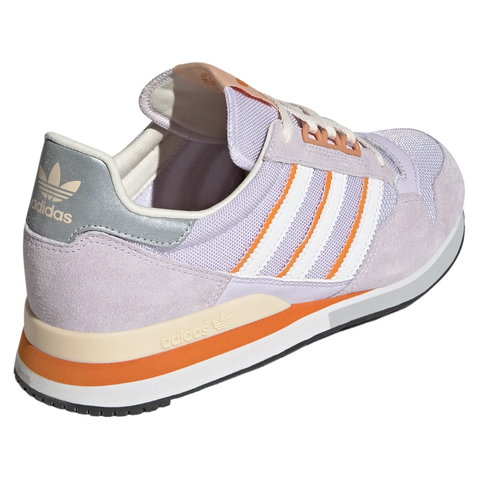 adidas Originals Womens ZX 500 Trainers - Purple / Tint Orange - Image 3