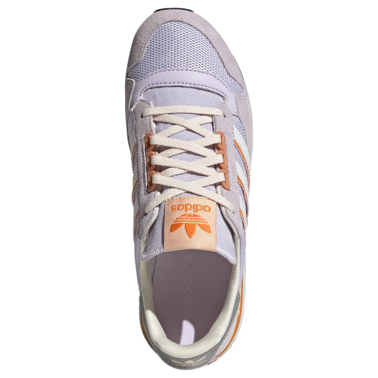 adidas Originals Womens ZX 500 Trainers - Purple / Tint Orange - Image 4
