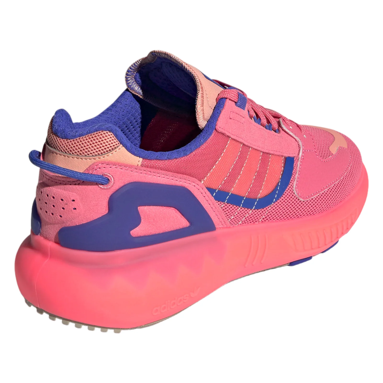 adidas Originals Womens ZX 5K BOOST Shoes - Hazy Rose / Ambient Blush Pink - Image 3