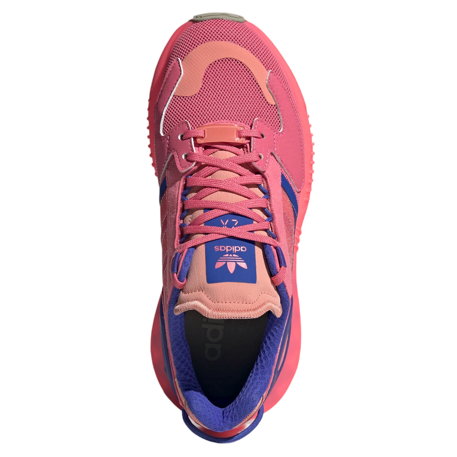 adidas Originals Womens ZX 5K BOOST Shoes - Hazy Rose / Ambient Blush Pink - Image 4