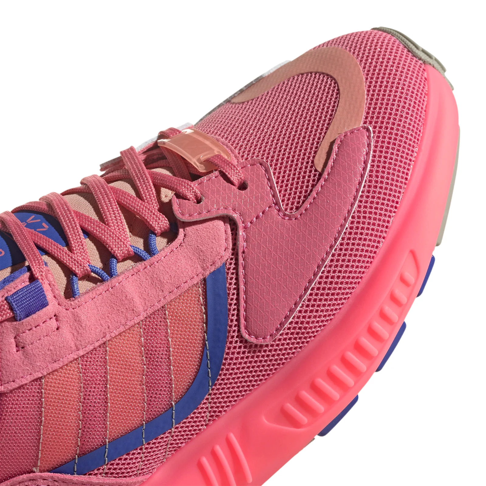 adidas Originals Womens ZX 5K BOOST Shoes - Hazy Rose / Ambient Blush Pink - Image 7