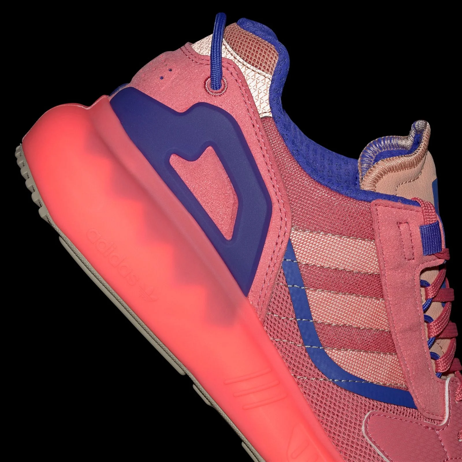adidas Originals Womens ZX 5K BOOST Shoes - Hazy Rose / Ambient Blush Pink - Image 9
