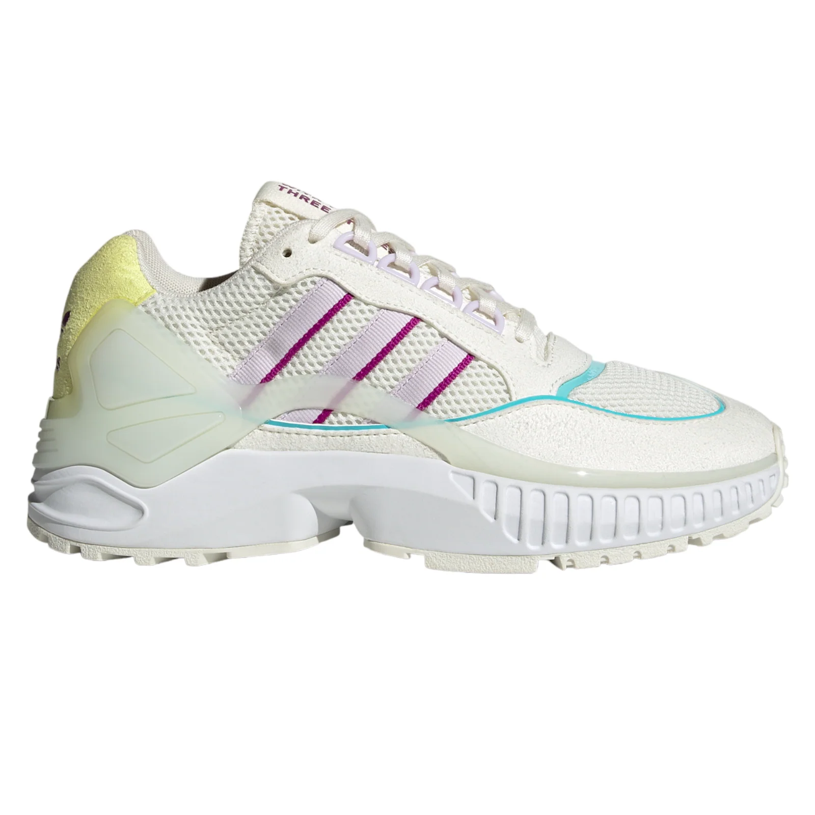 adidas Originals Womens ZX Wavian Shoes - Off White / Sonic Fuchsia