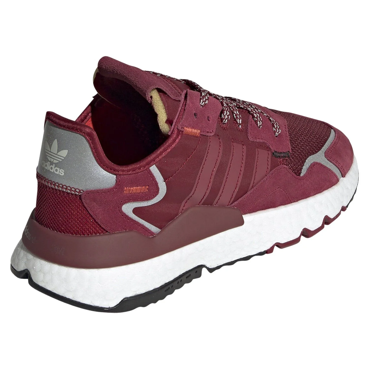 adidas Originals x 3M Nite Jogger Shoes - Collegiate Burgundy - Image 3