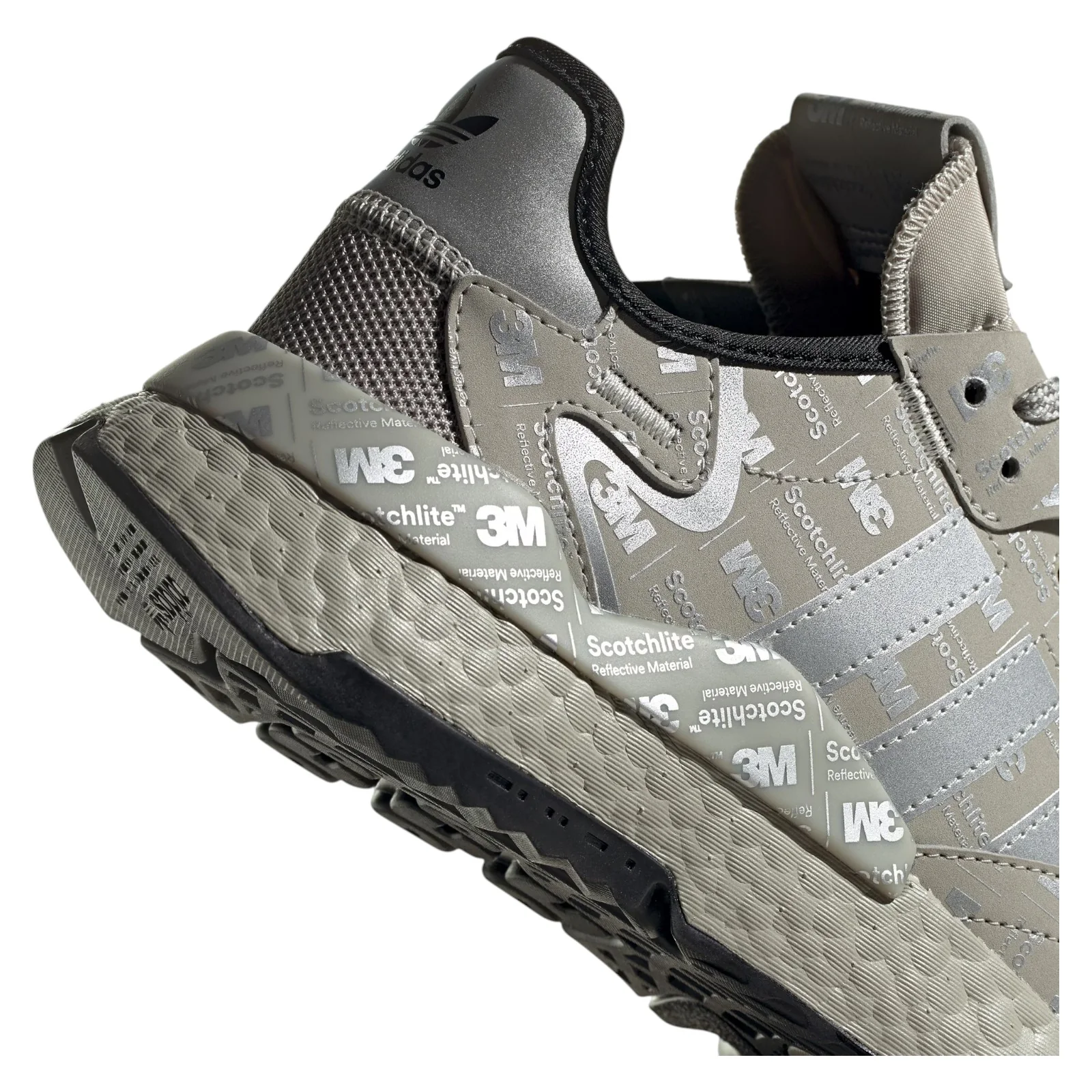 adidas Originals x 3M Nite Jogger Trainers - Grey - Image 10