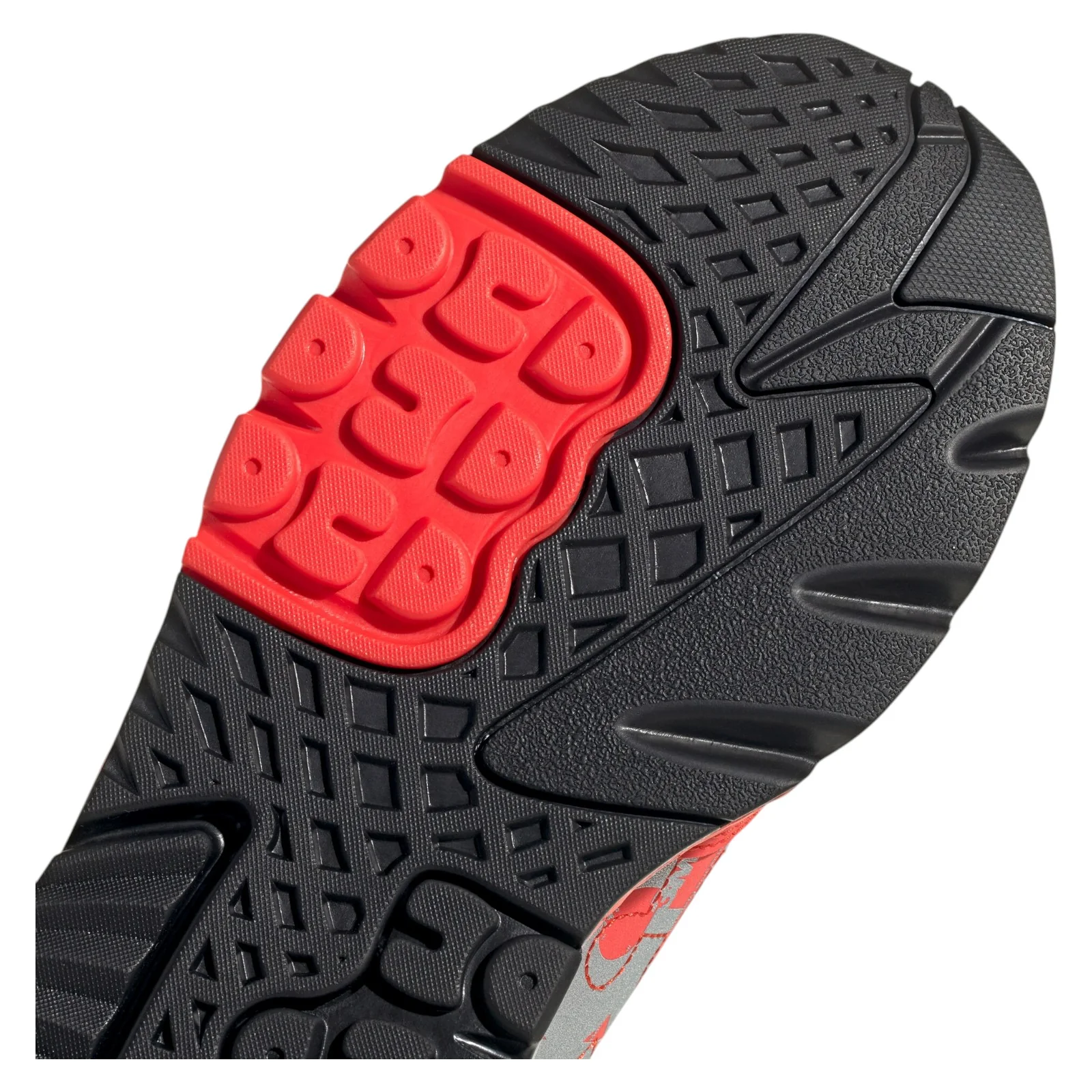 adidas Originals x 3M Nite Jogger Trainers - Hi Res Red - Image 11