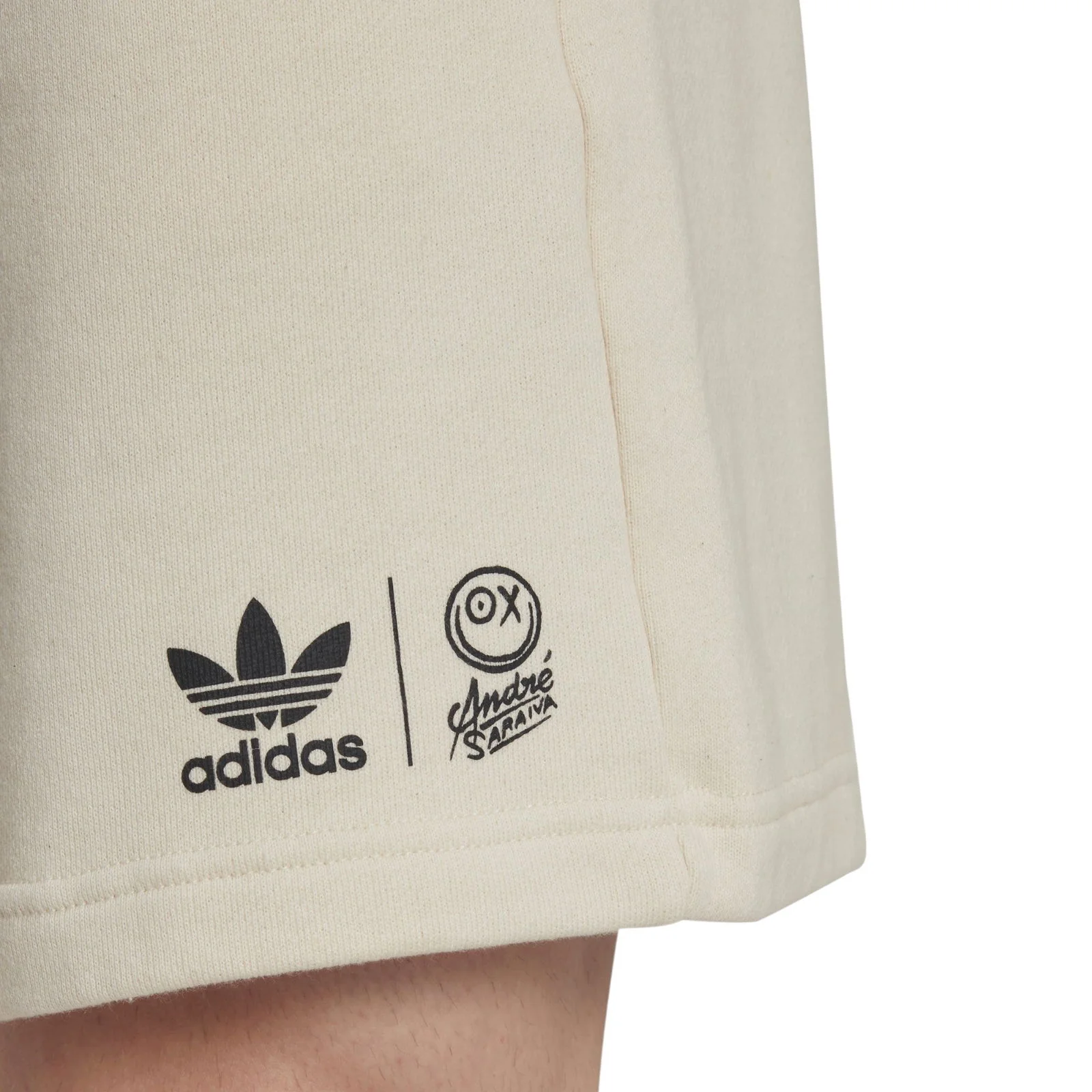 adidas Originals x André Saraiva Sweat Shorts - White - Image 6