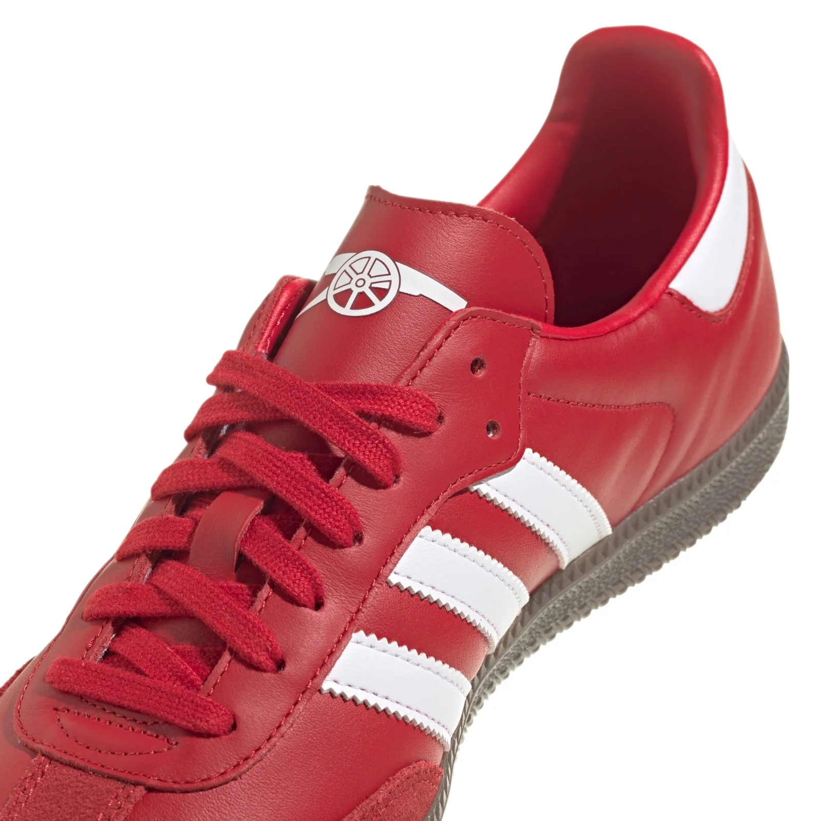 adidas Originals x Arsenal FC Samba Team Shoes - Red / White - Image 3