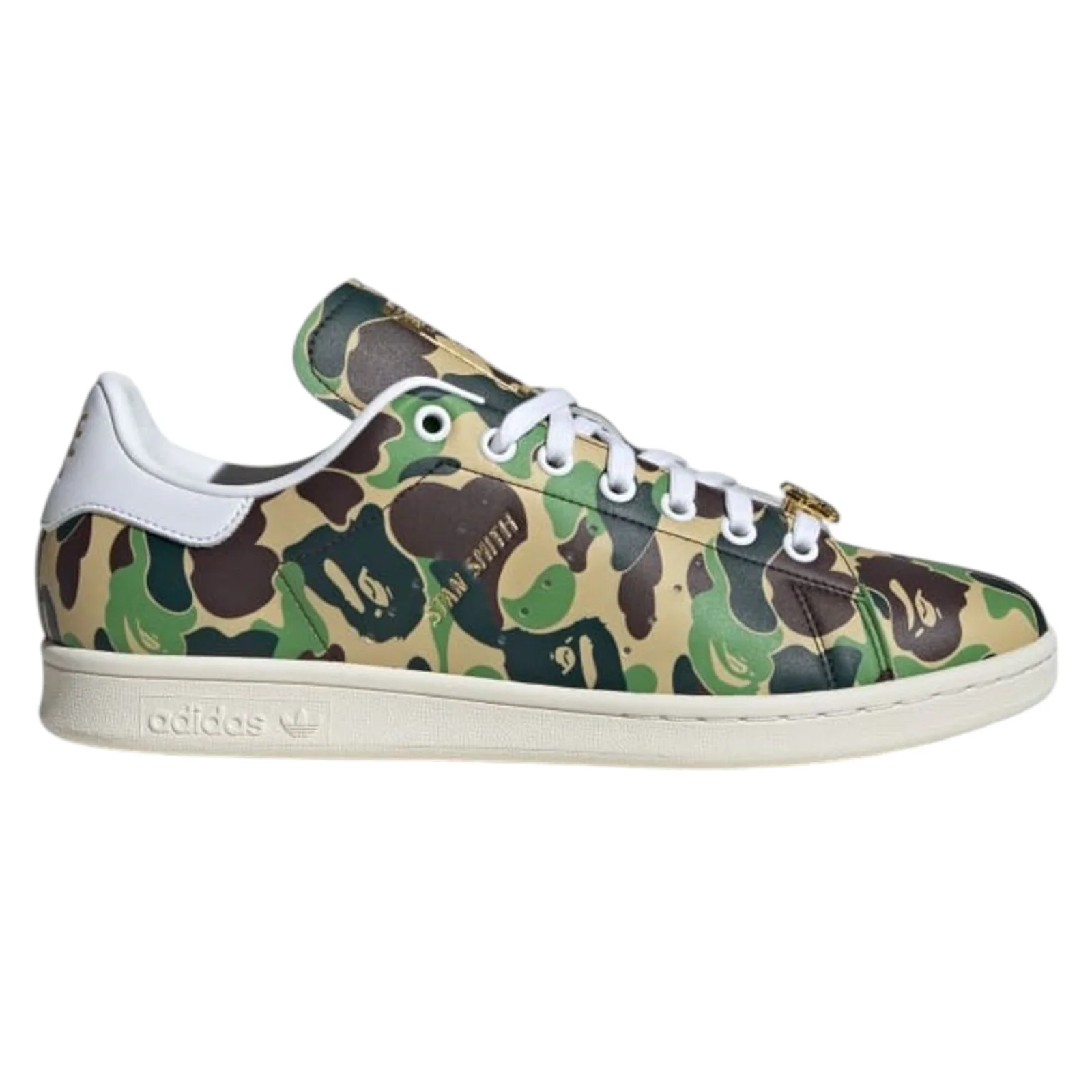 adidas Originals x Bape Stan Smith ABC Shoes - Camo / Green