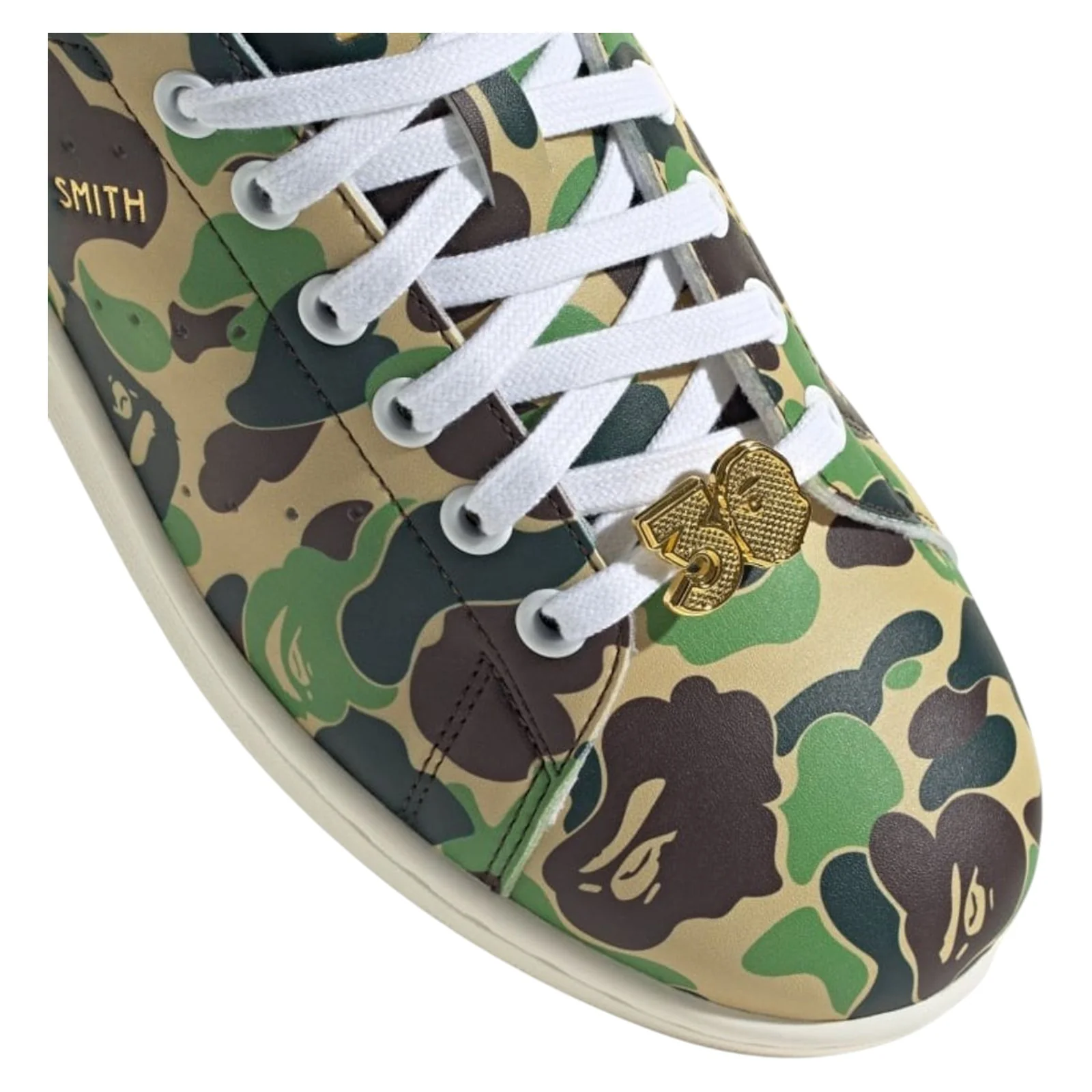 adidas Originals x Bape Stan Smith ABC Shoes - Camo / Green - Image 5