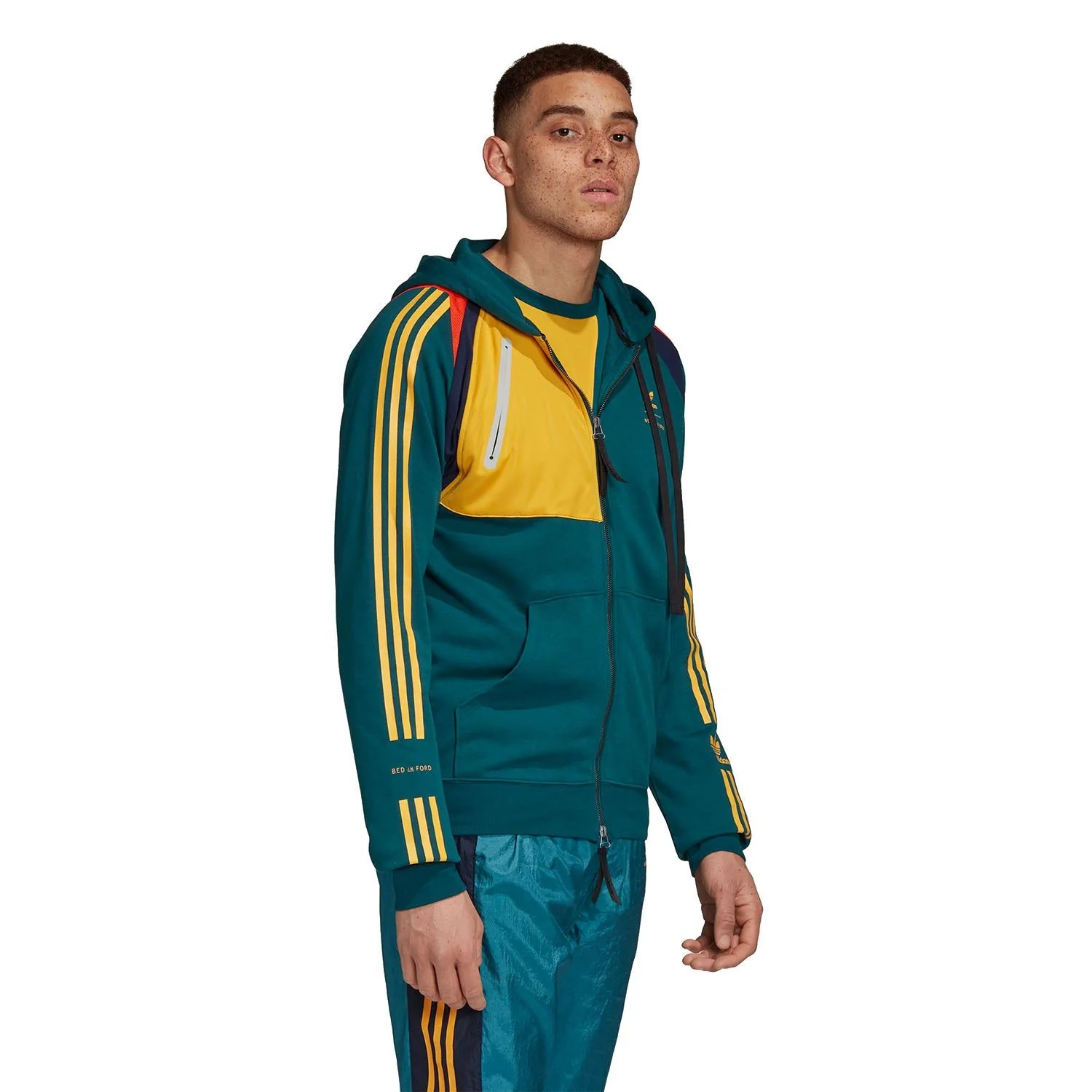 adidas Originals x Bed J.W. Ford Hoodie - Green - Image 3