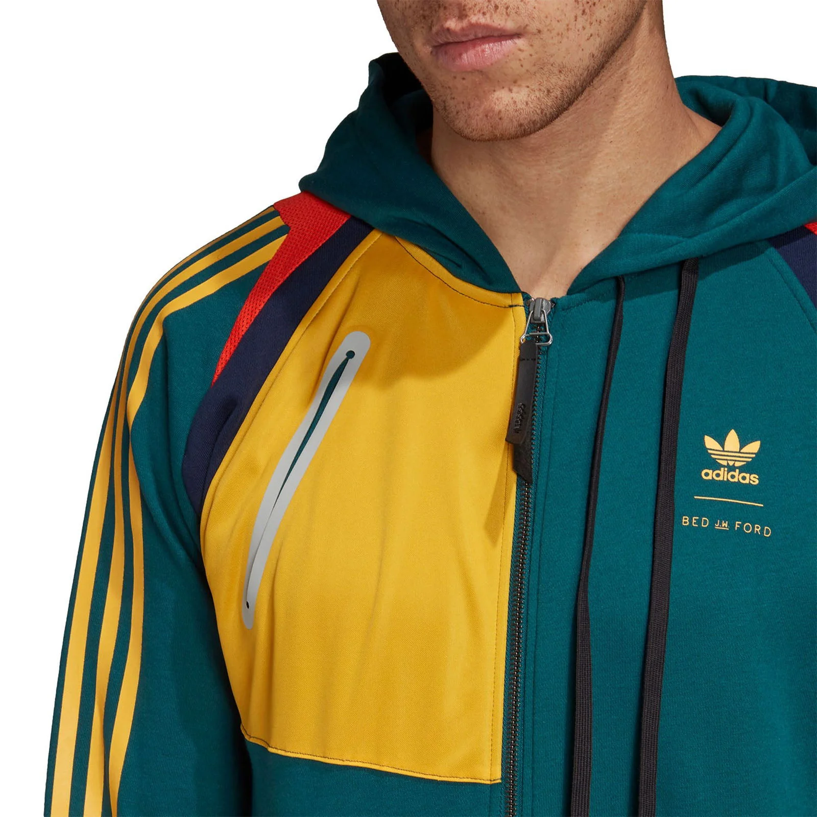 adidas Originals x Bed J.W. Ford Hoodie - Green - Image 4