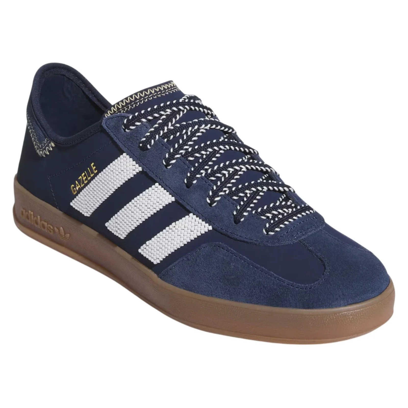 adidas Originals x CLOT By EC Gazelle Sneaker - Navy / Gum - Image 2