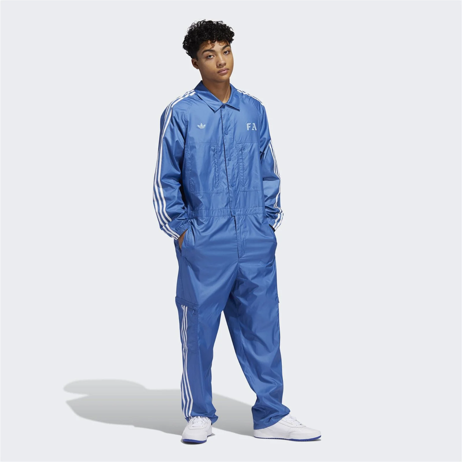 adidas Originals x Fucking Awesome Skateboarding Overalls - Blue - Image 3